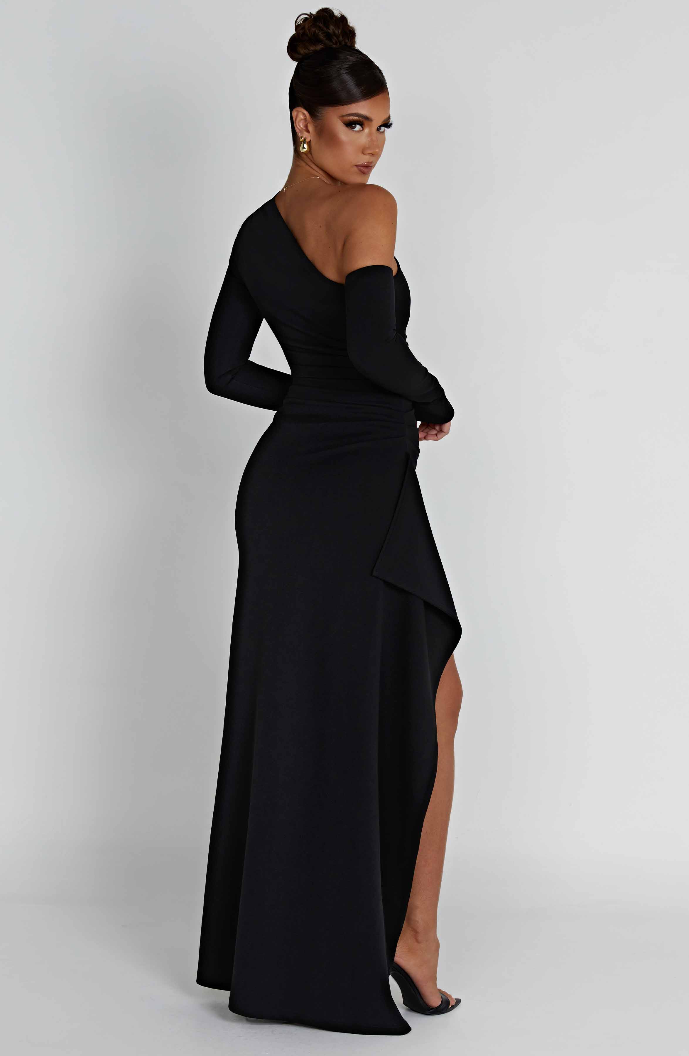 Flourenne Abriella Maxi Dress in Black