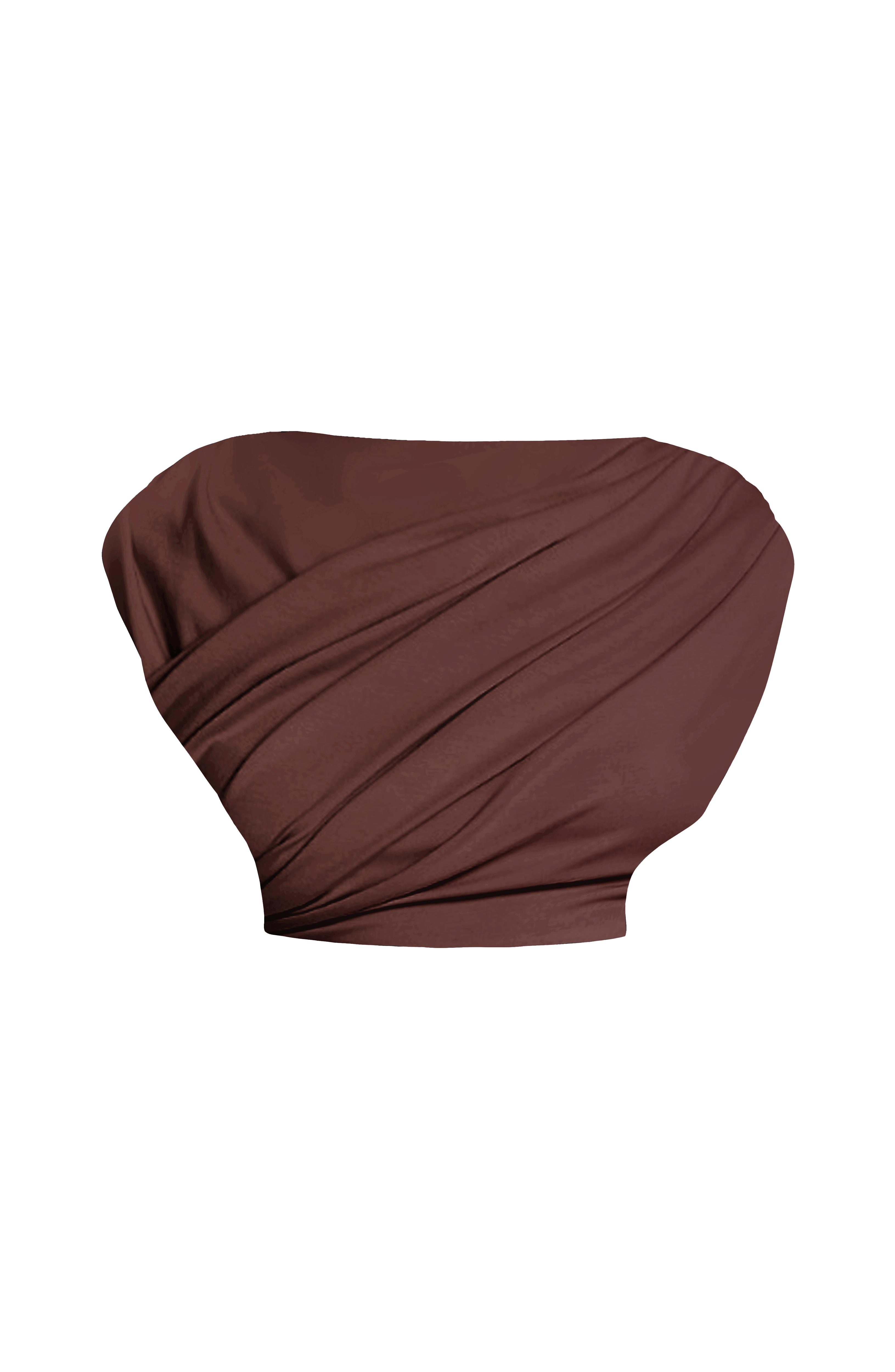 Flourenne Amora Top in Plum Brown