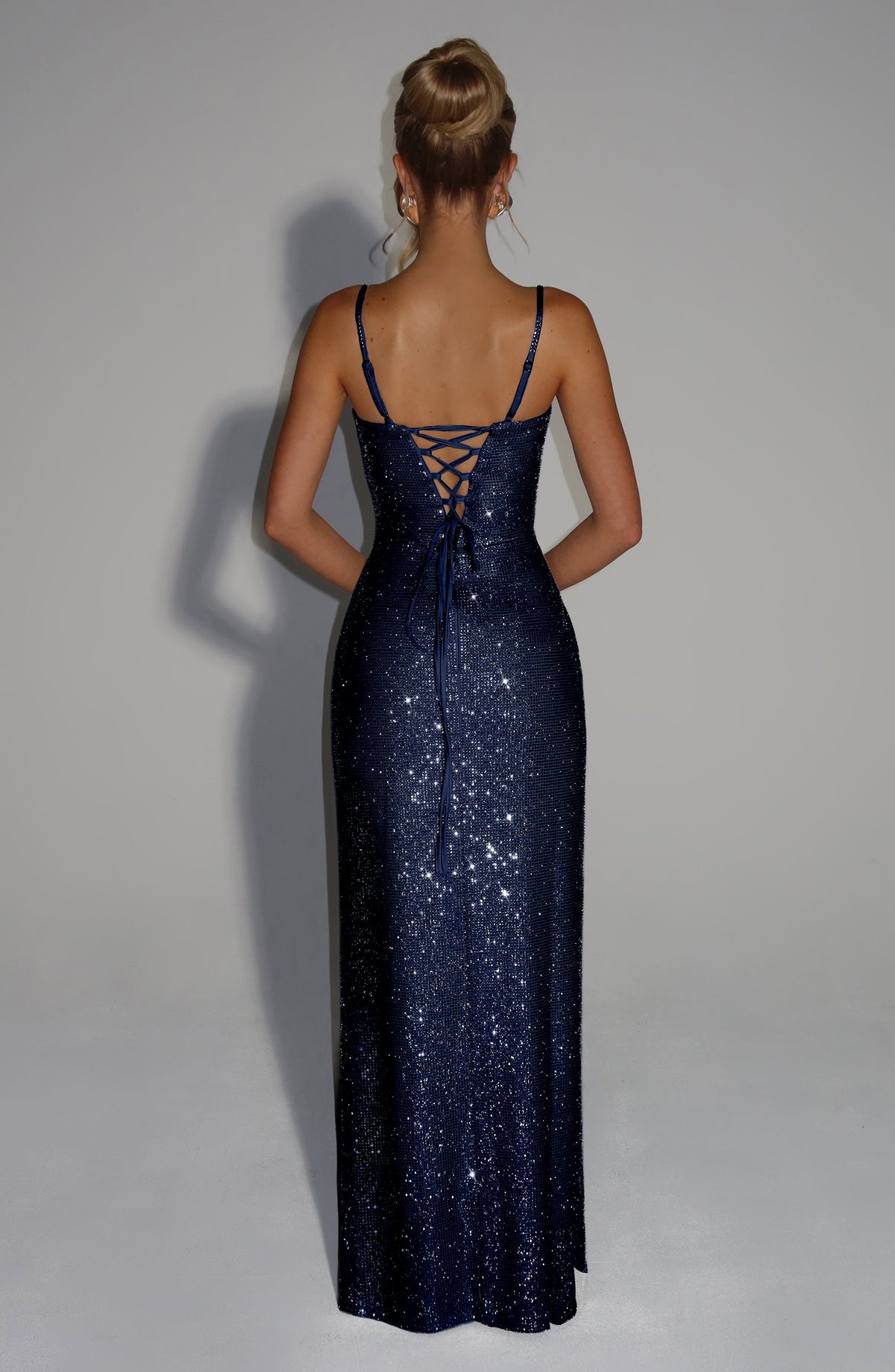 Flourenne Astrid Maxi Dress in Navy