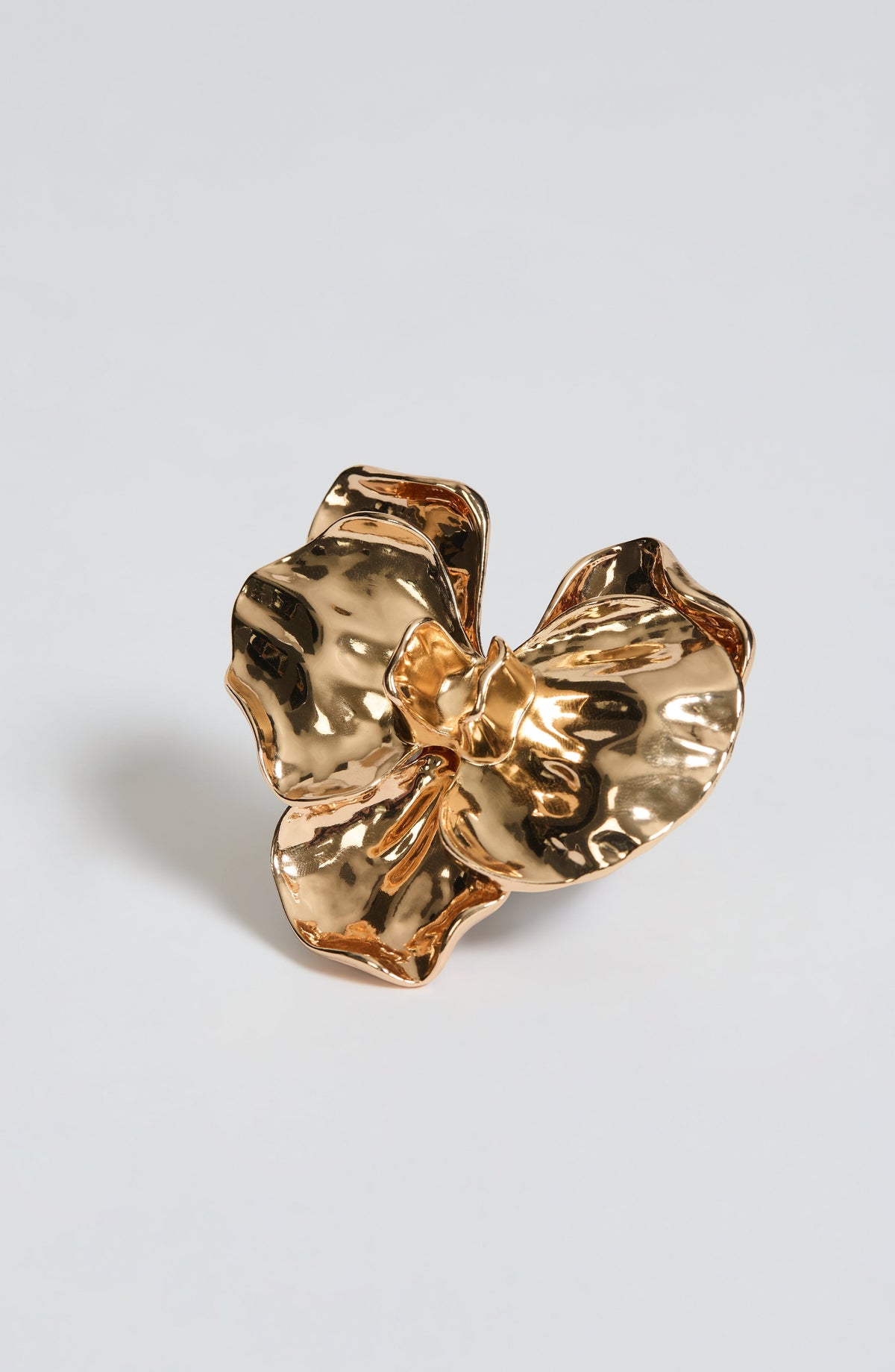 Flourenne Ava Brooch in Gold