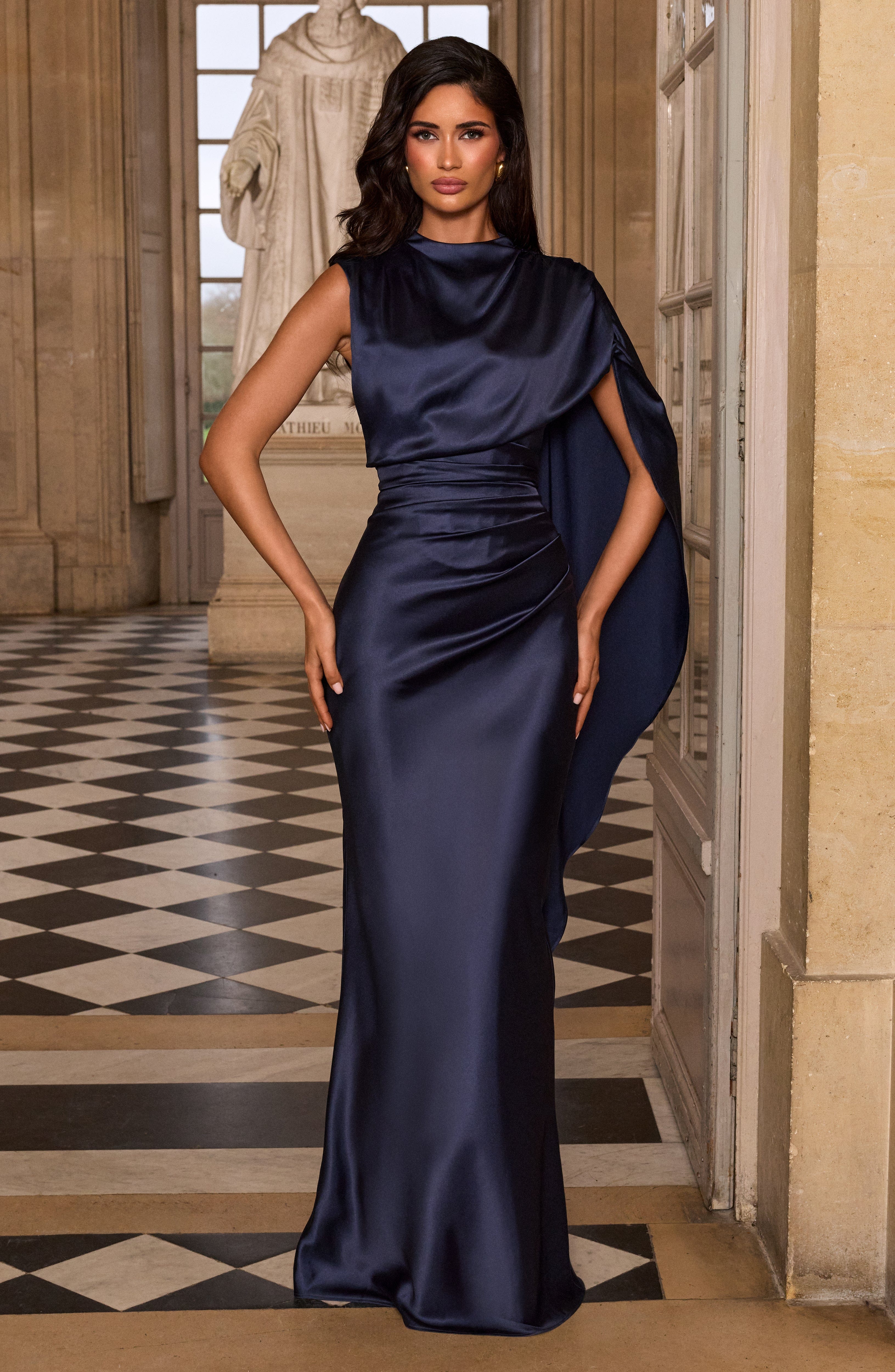 Flourenne Avienne Maxi Dress in Navy