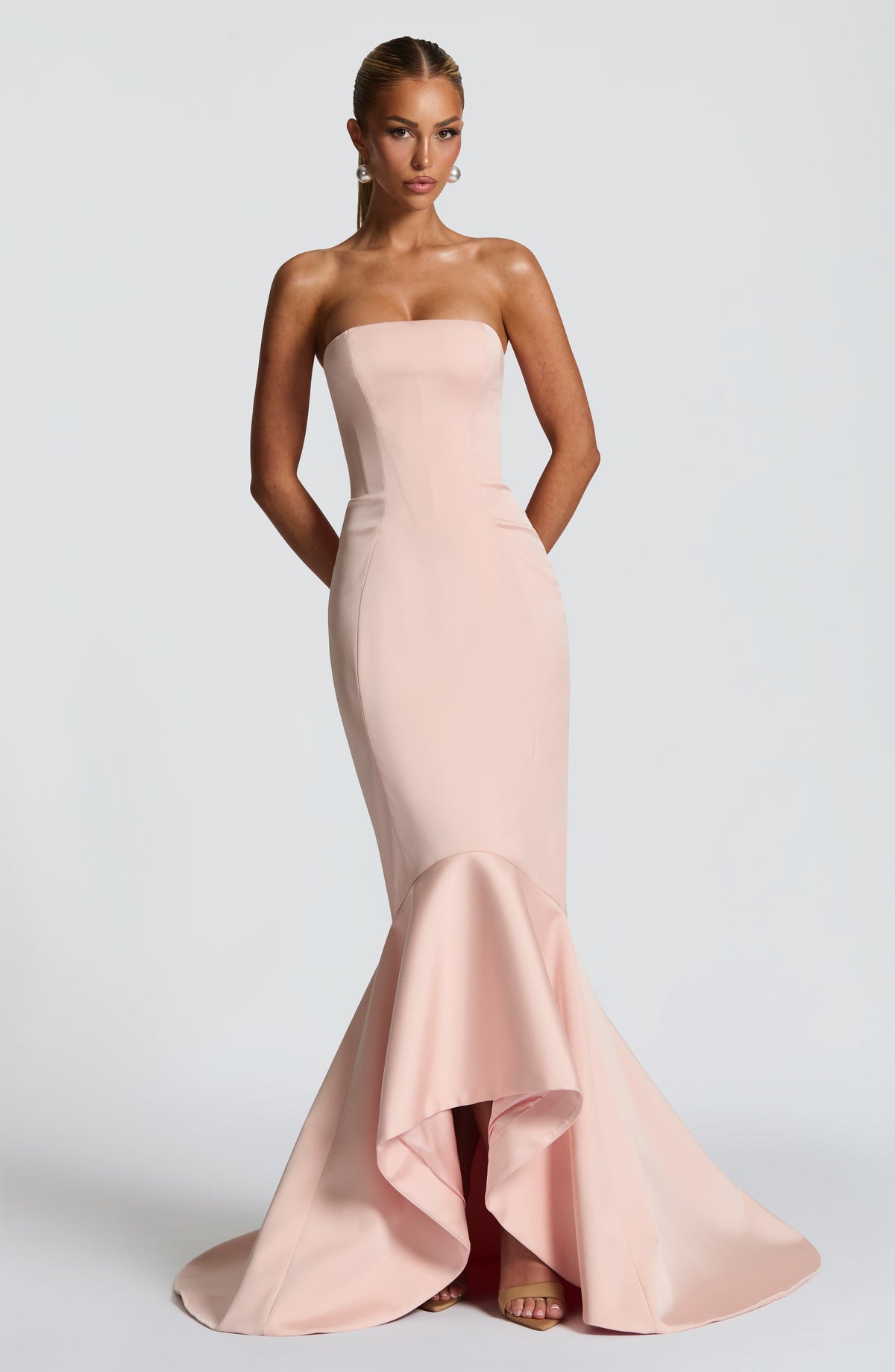 Flourenne Elryn Gown in Blush