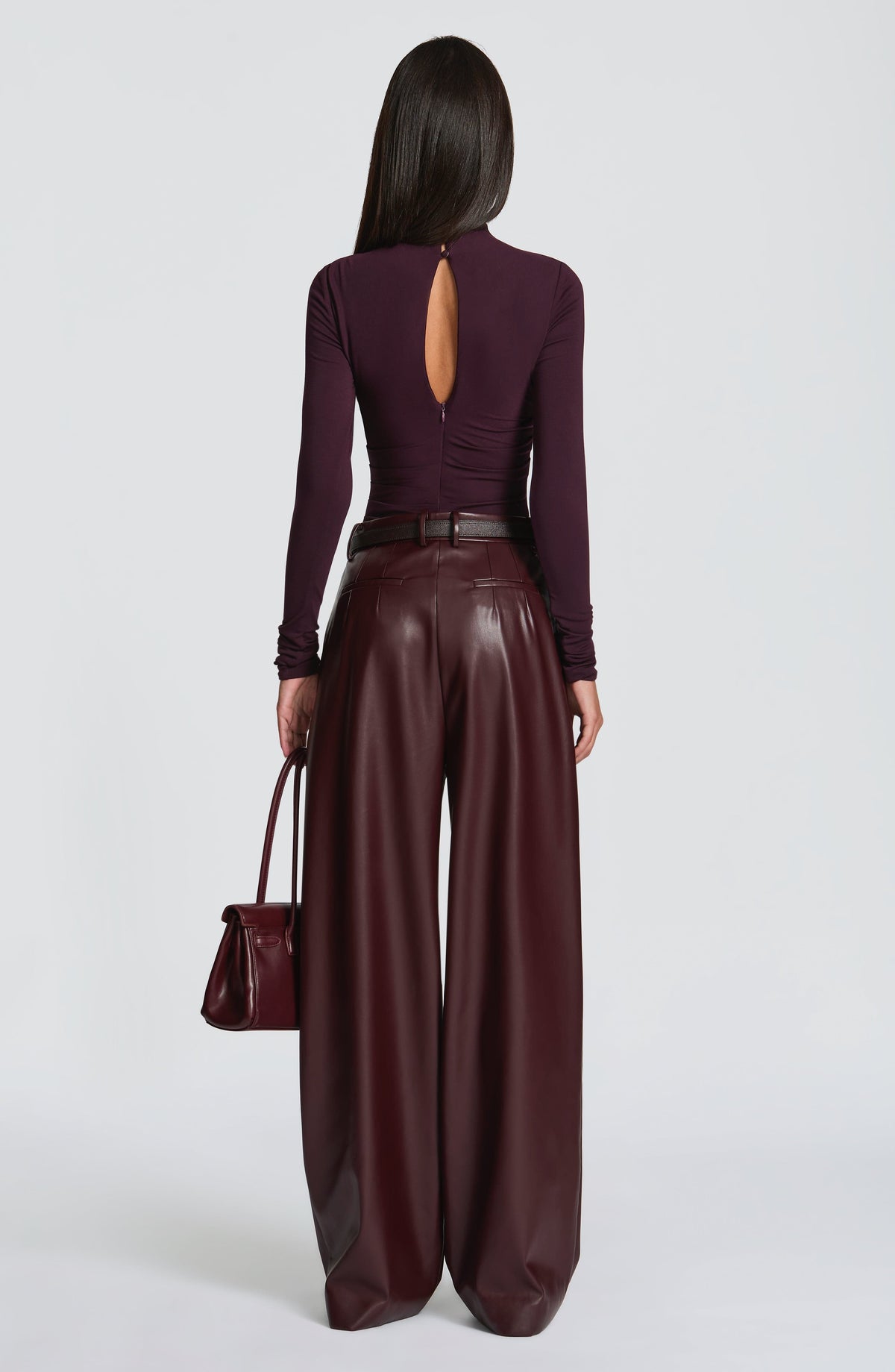 Flourenne Glenna Pants in Plum
