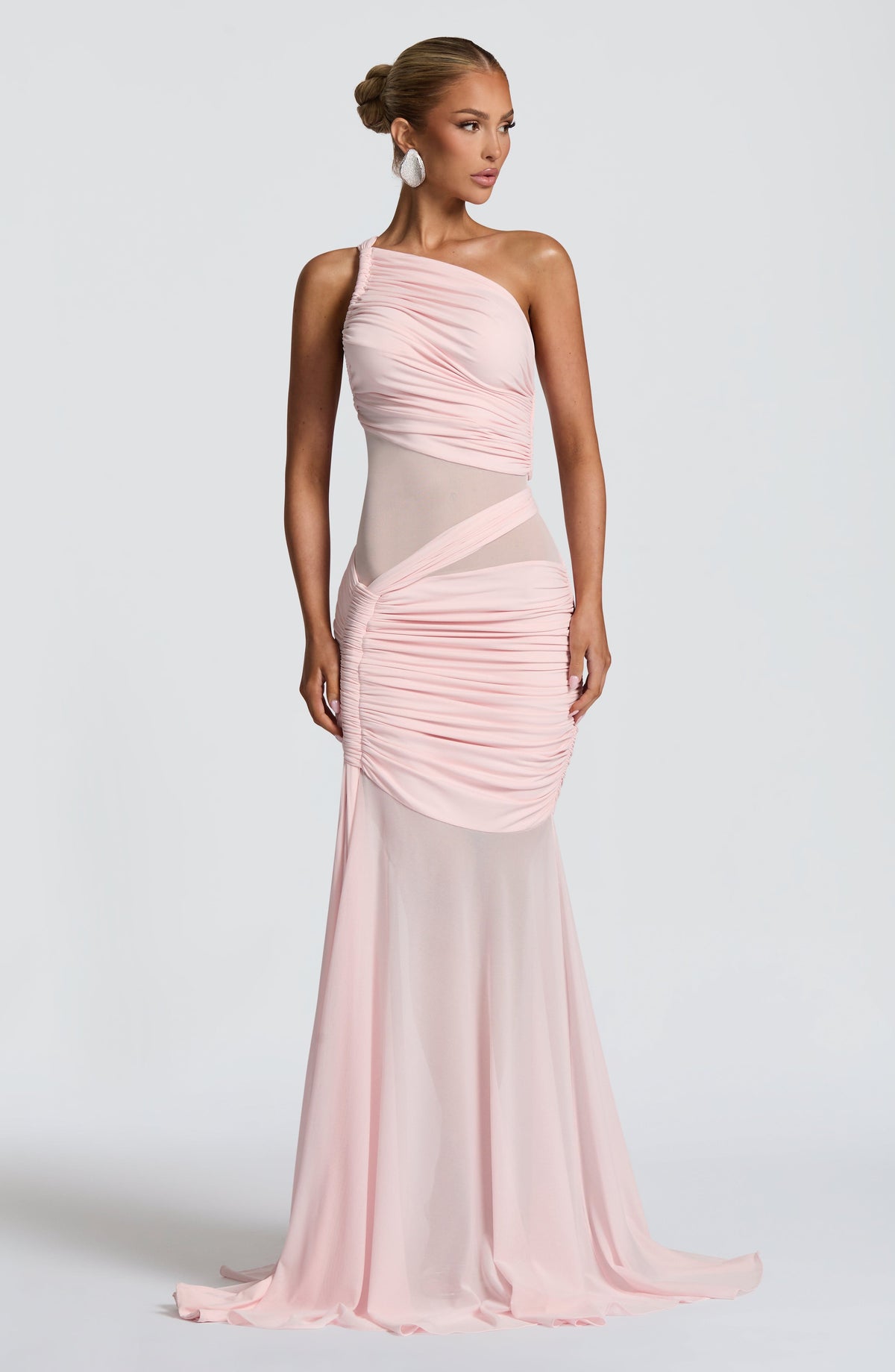 Flourenne Marielle Maxi Dress in Blush