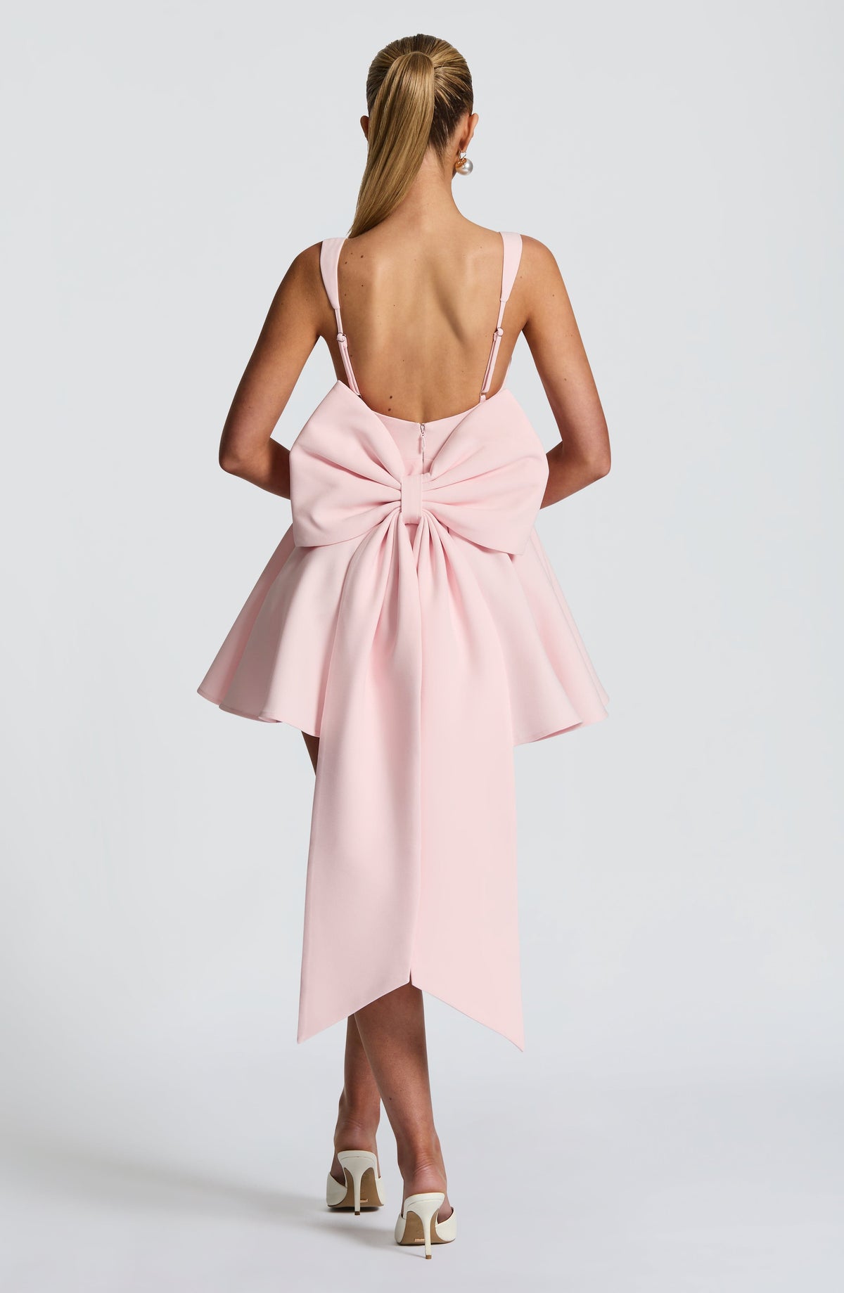 Flourenne Ruella Mini Dress in Blush