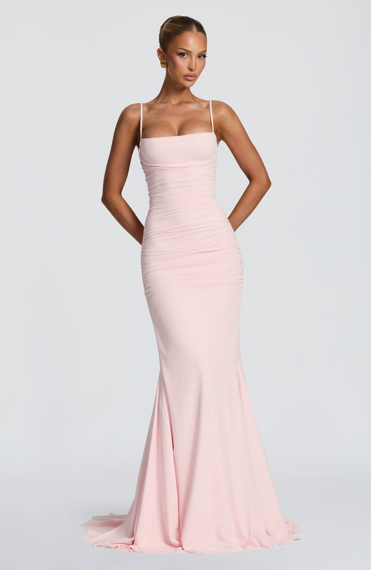 Flourenne Zarina Gown in Blush