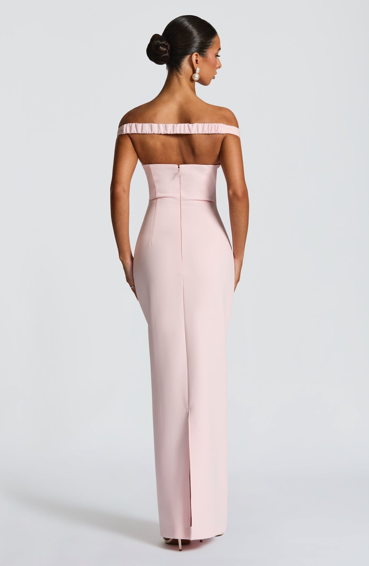 Fioreclo Abigael Maxi Dress in Blush