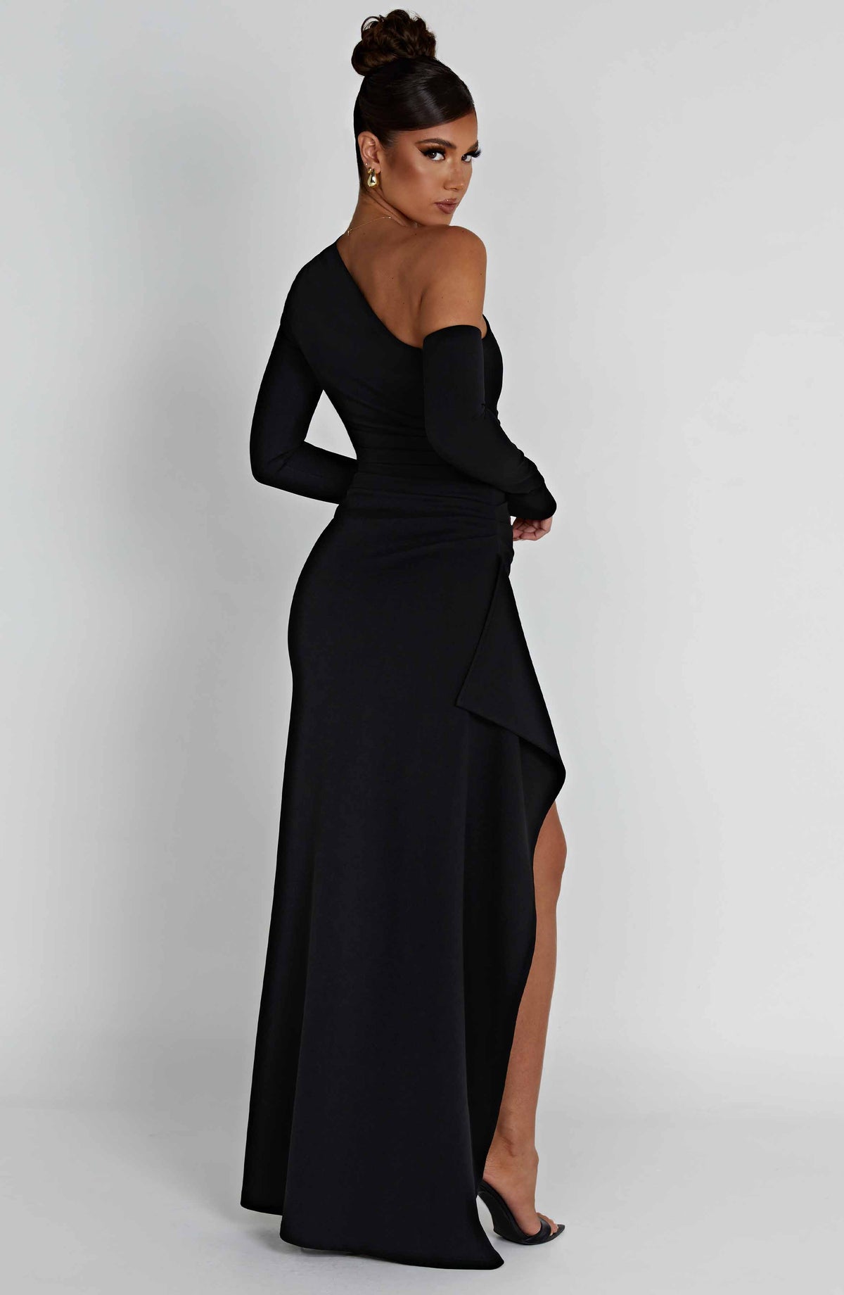 Fioreclo Abriella Maxi Dress in Black