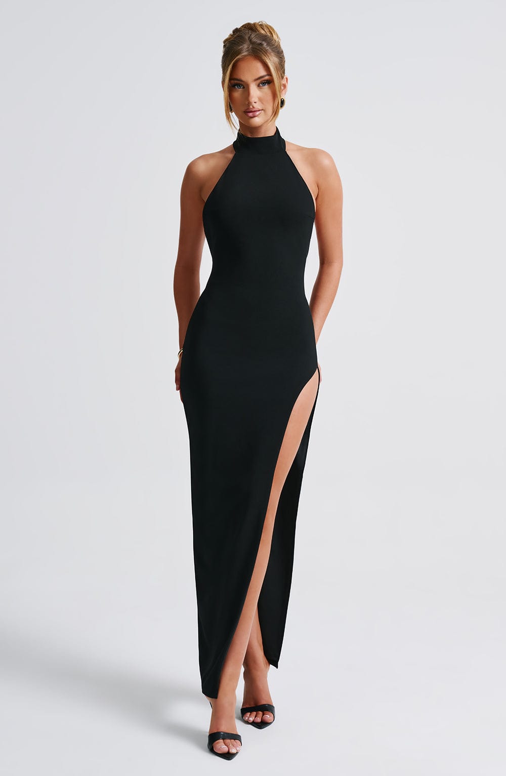 Fioreclo Adaliah Maxi Dress in Black