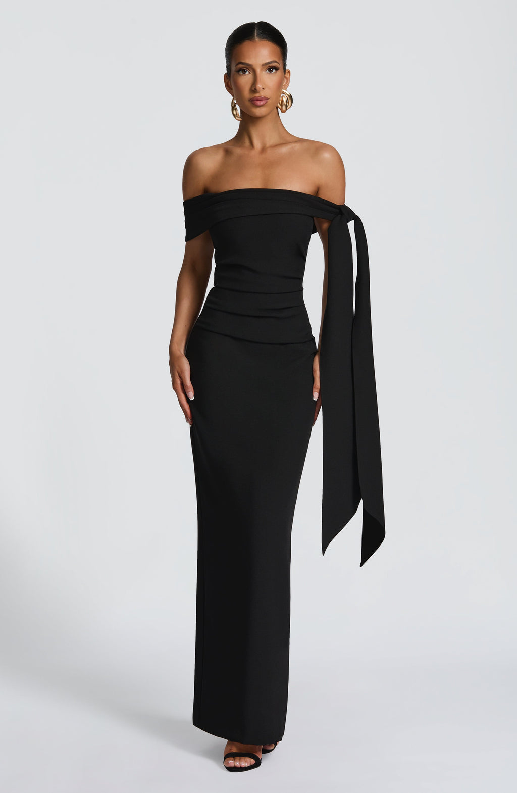 Fioreclo Addyson Maxi Dress in Black