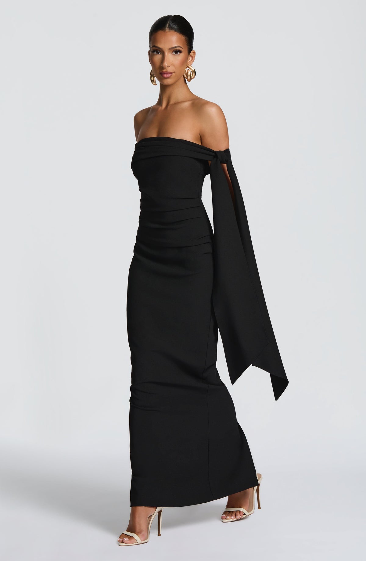 Fioreclo Addyson Maxi Dress in Black