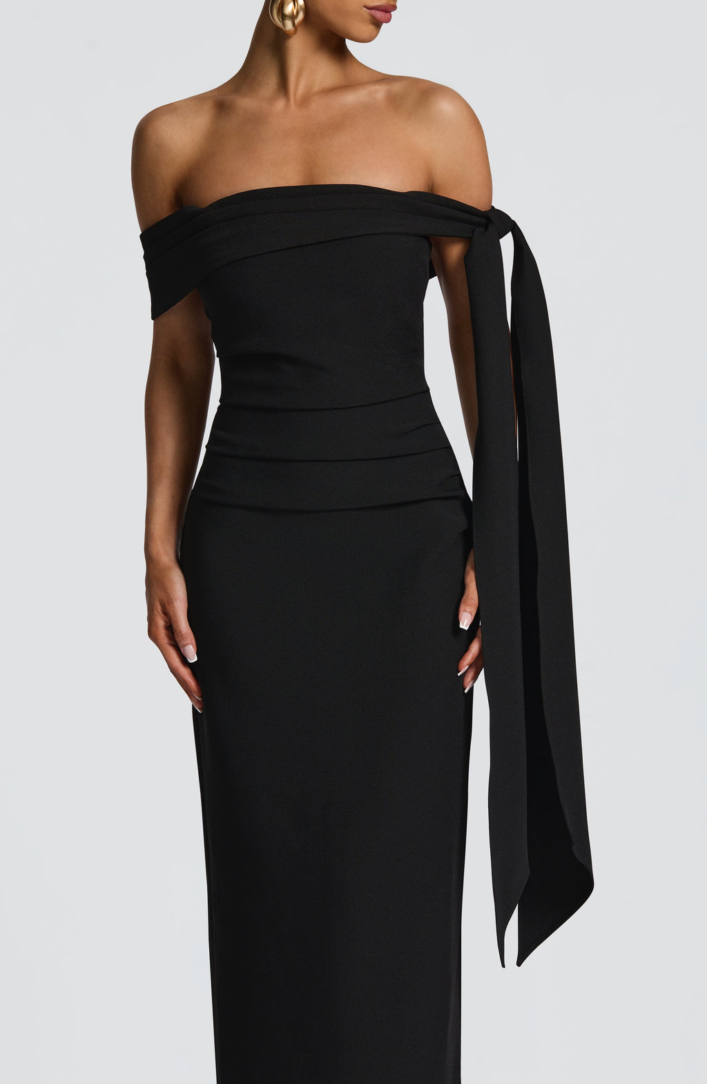 Fioreclo Addyson Maxi Dress in Black