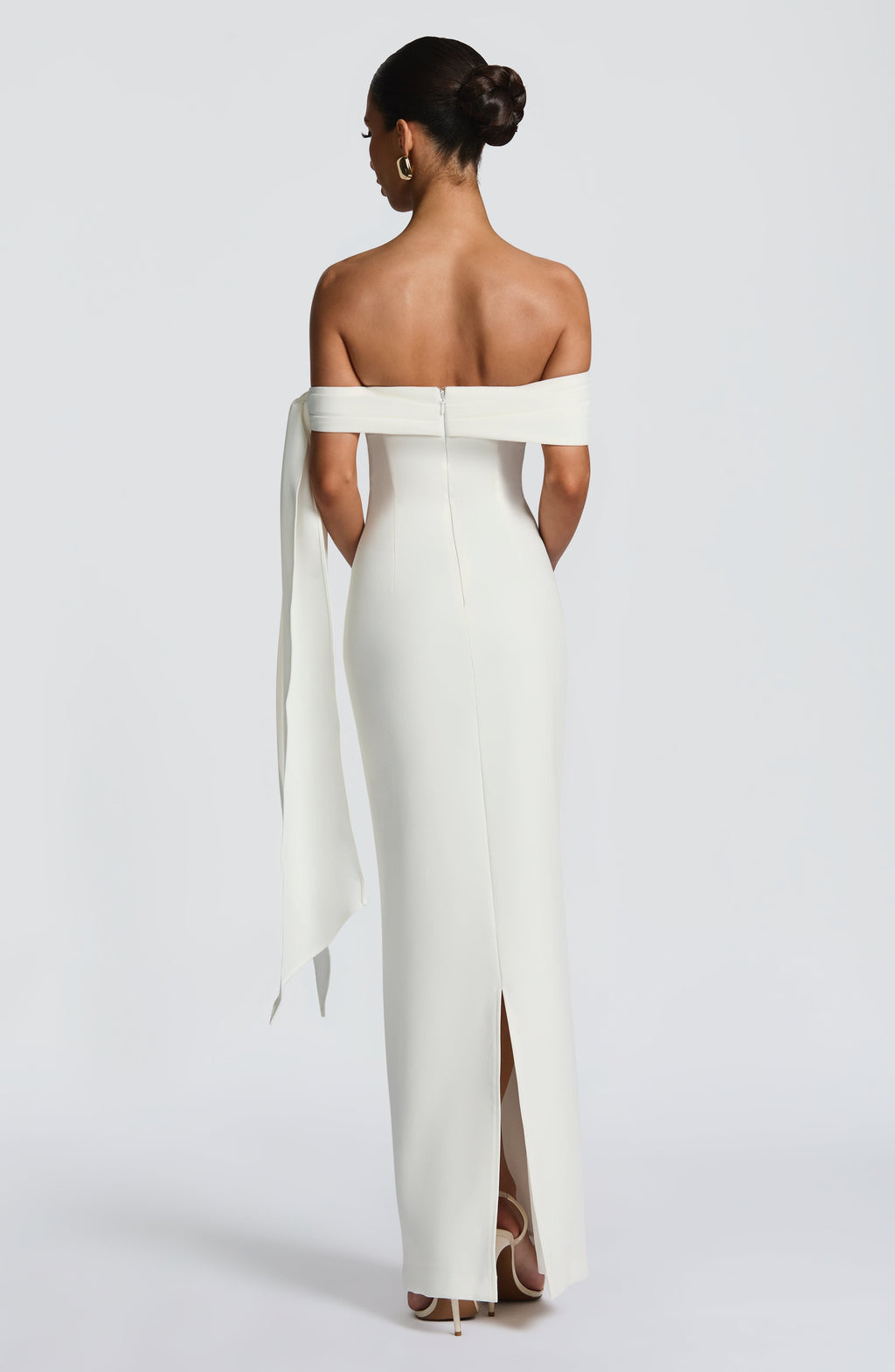 Fioreclo Addyson Maxi Dress in Ivory