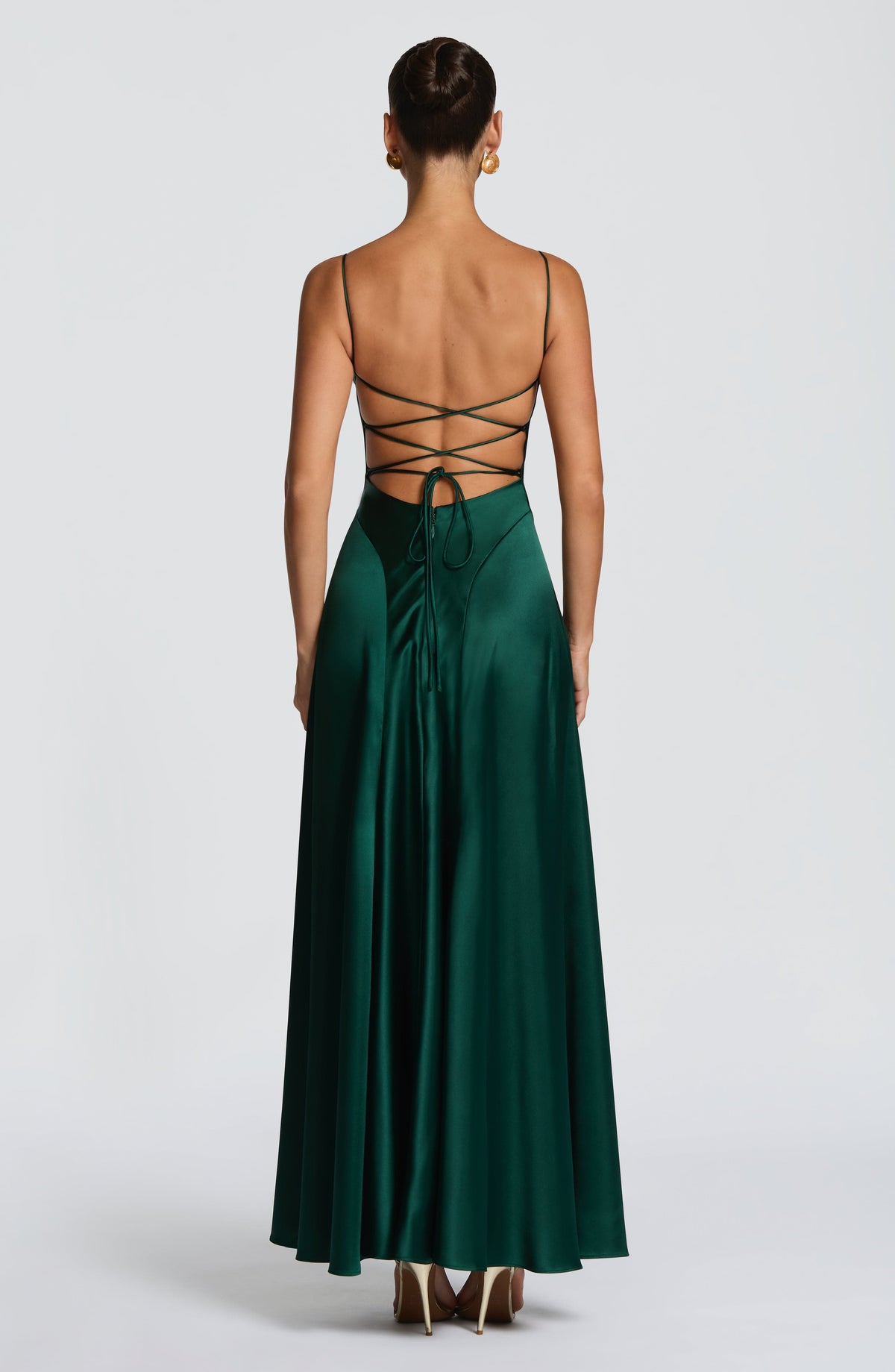 Fioreclo Adeline Maxi Dress in Emerald
