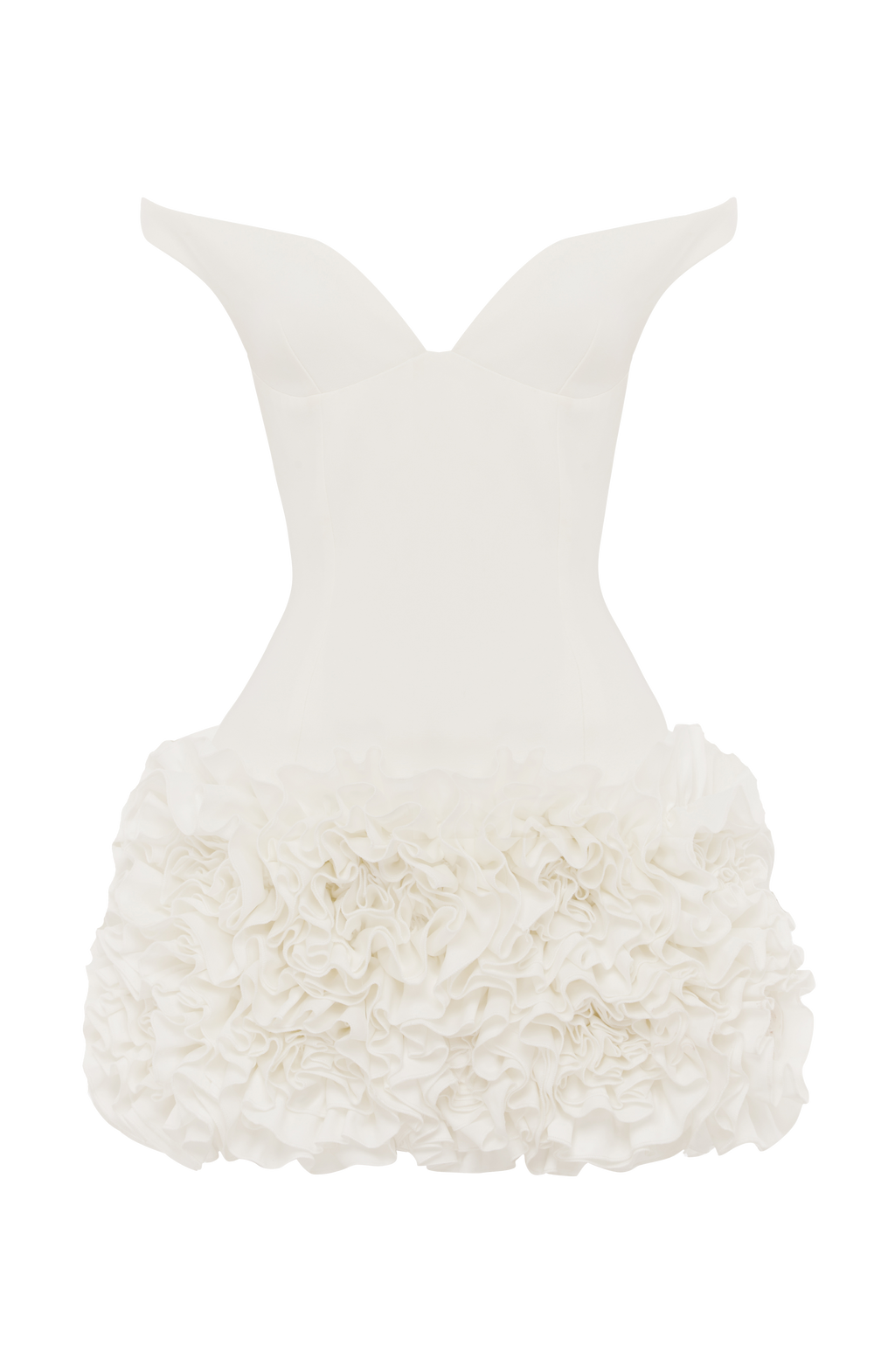 Fioreclo Adette Mini Dress in Ivory