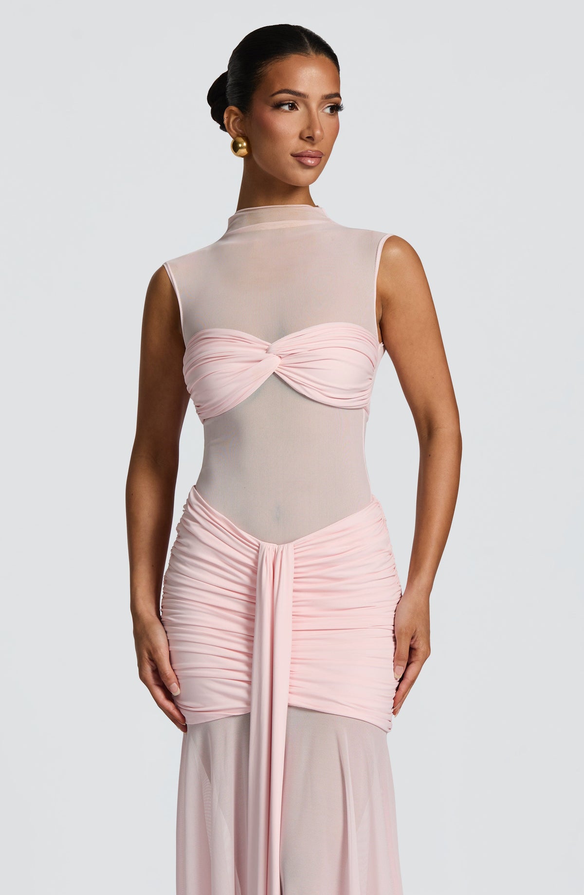 Fioreclo Adina Rose Top in Blush