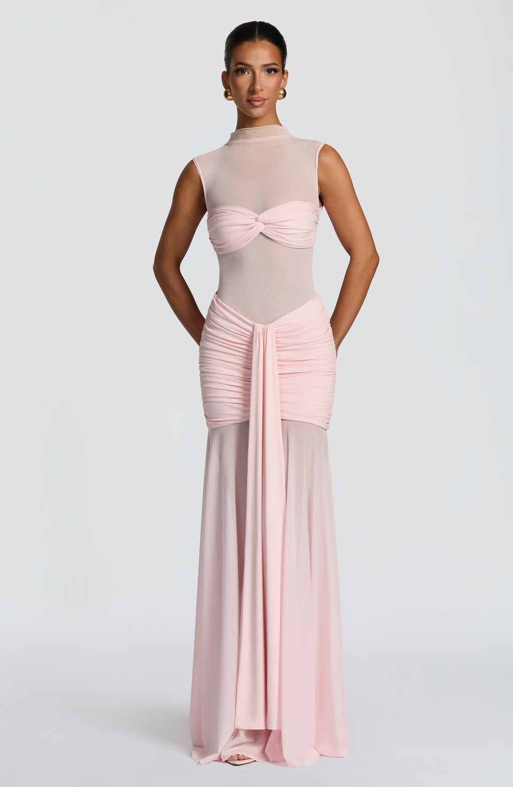 Fioreclo Adina Rose Top in Blush