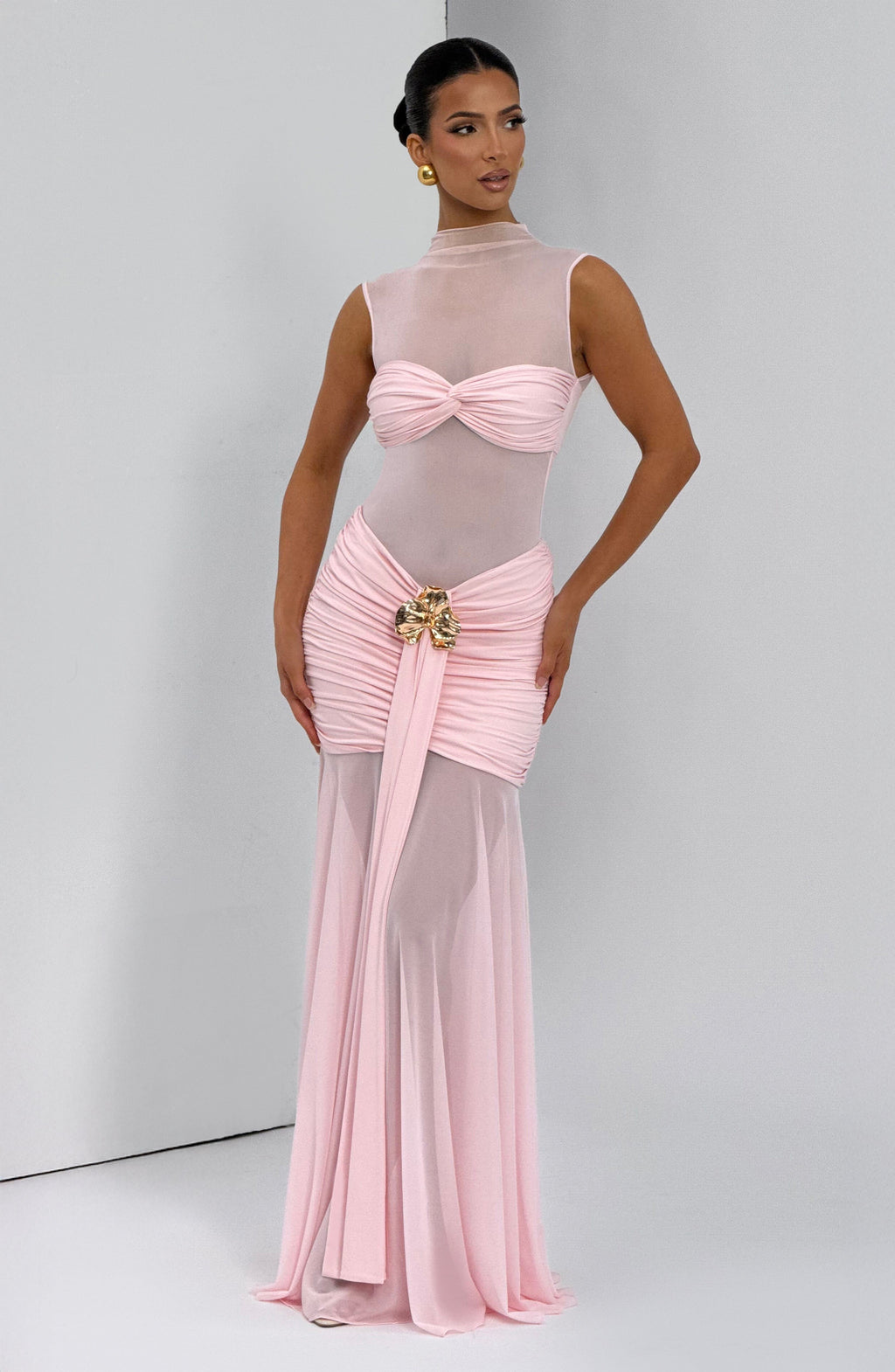 Fioreclo Adina Rose Top in Blush