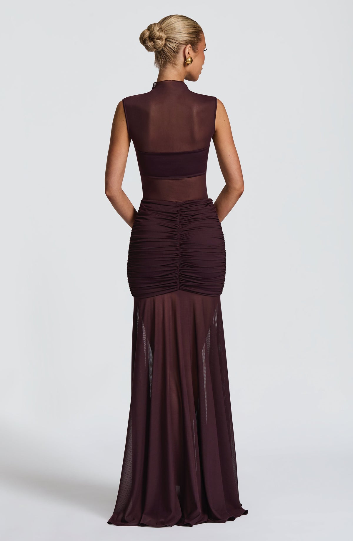 Fioreclo Adina Rose Top in Plum