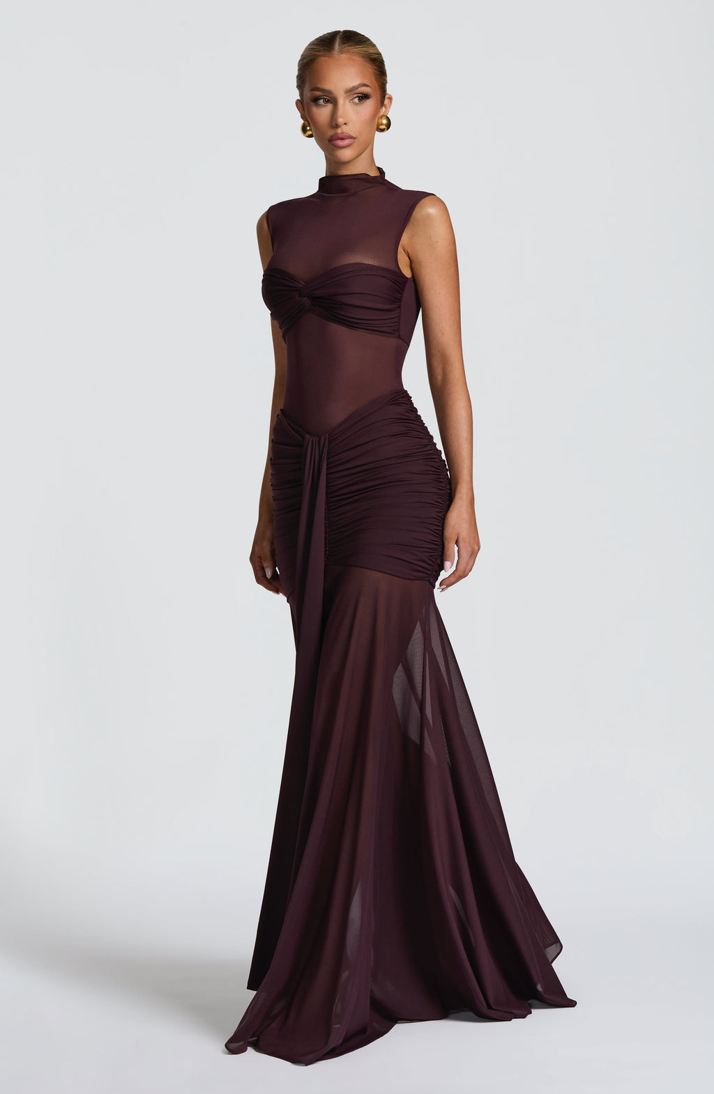 Fioreclo Adina Rose Top in Plum