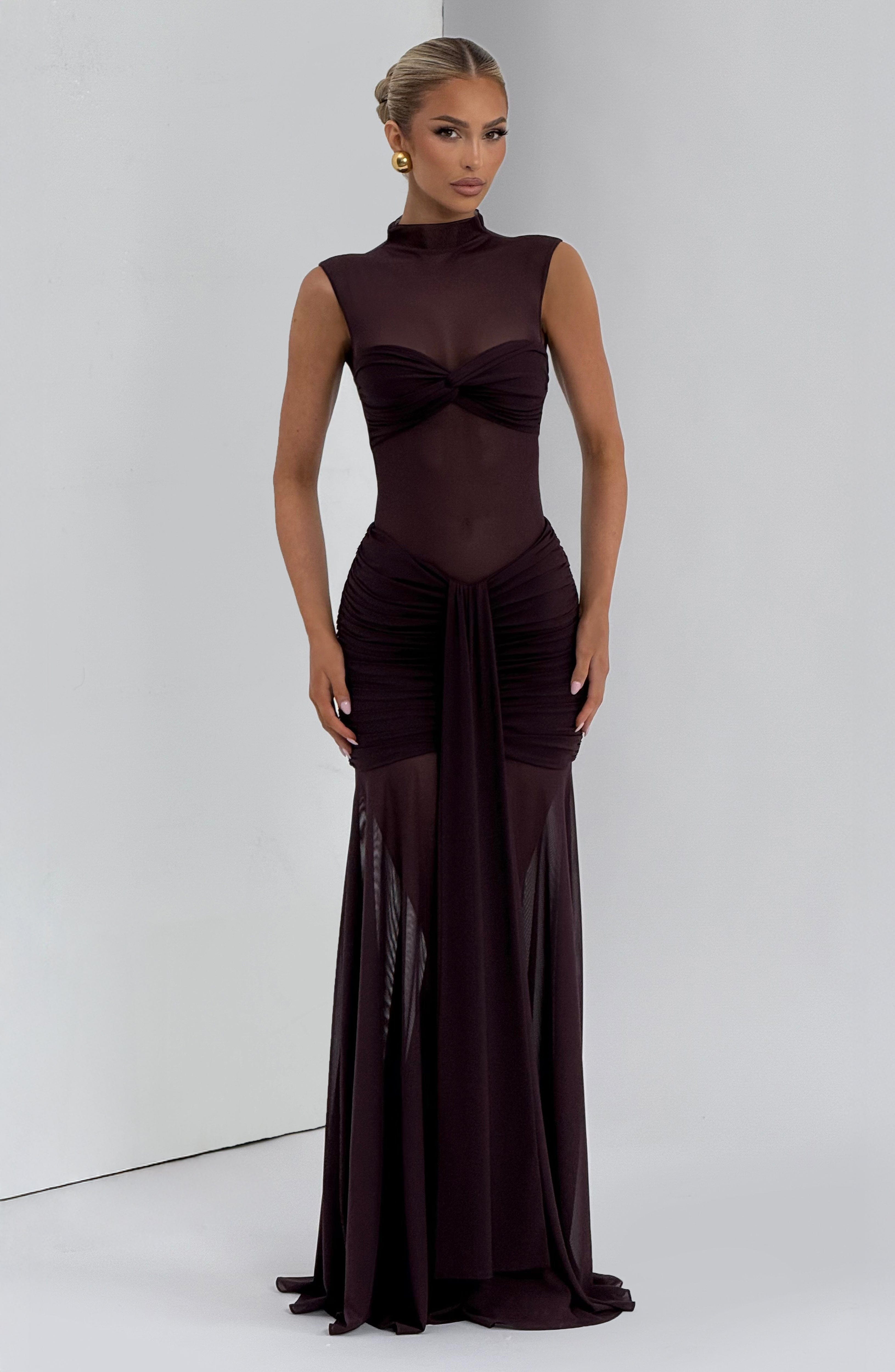 Fioreclo Adina Rose Top in Plum