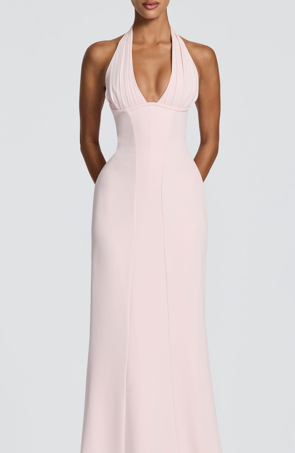 Fioreclo Adorabelle Maxi Dress in Blush