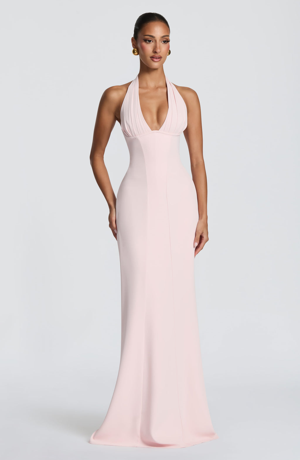 Fioreclo Adorabelle Maxi Dress in Blush