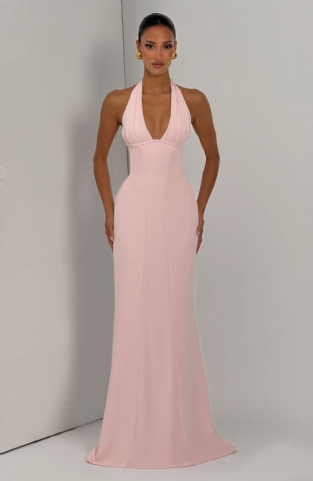 Fioreclo Adorabelle Maxi Dress in Blush