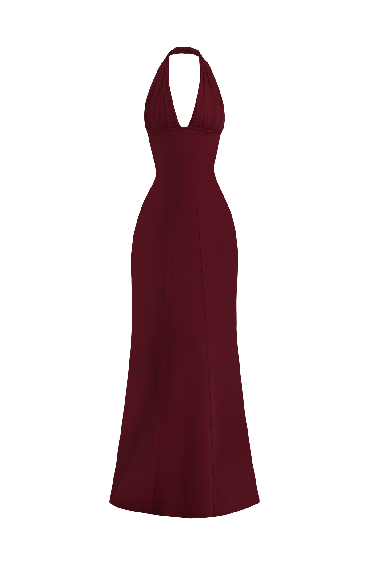 Fioreclo Adorabelle Maxi Dress in Cherry Lacquer