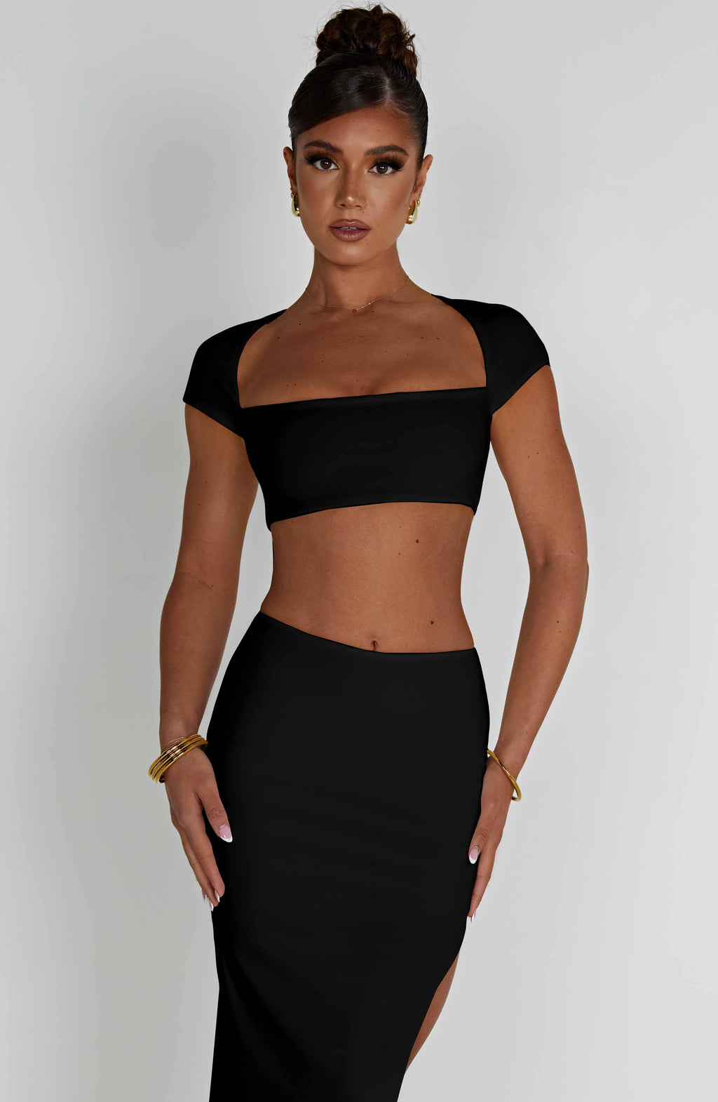 Fioreclo Adornia Top in Black