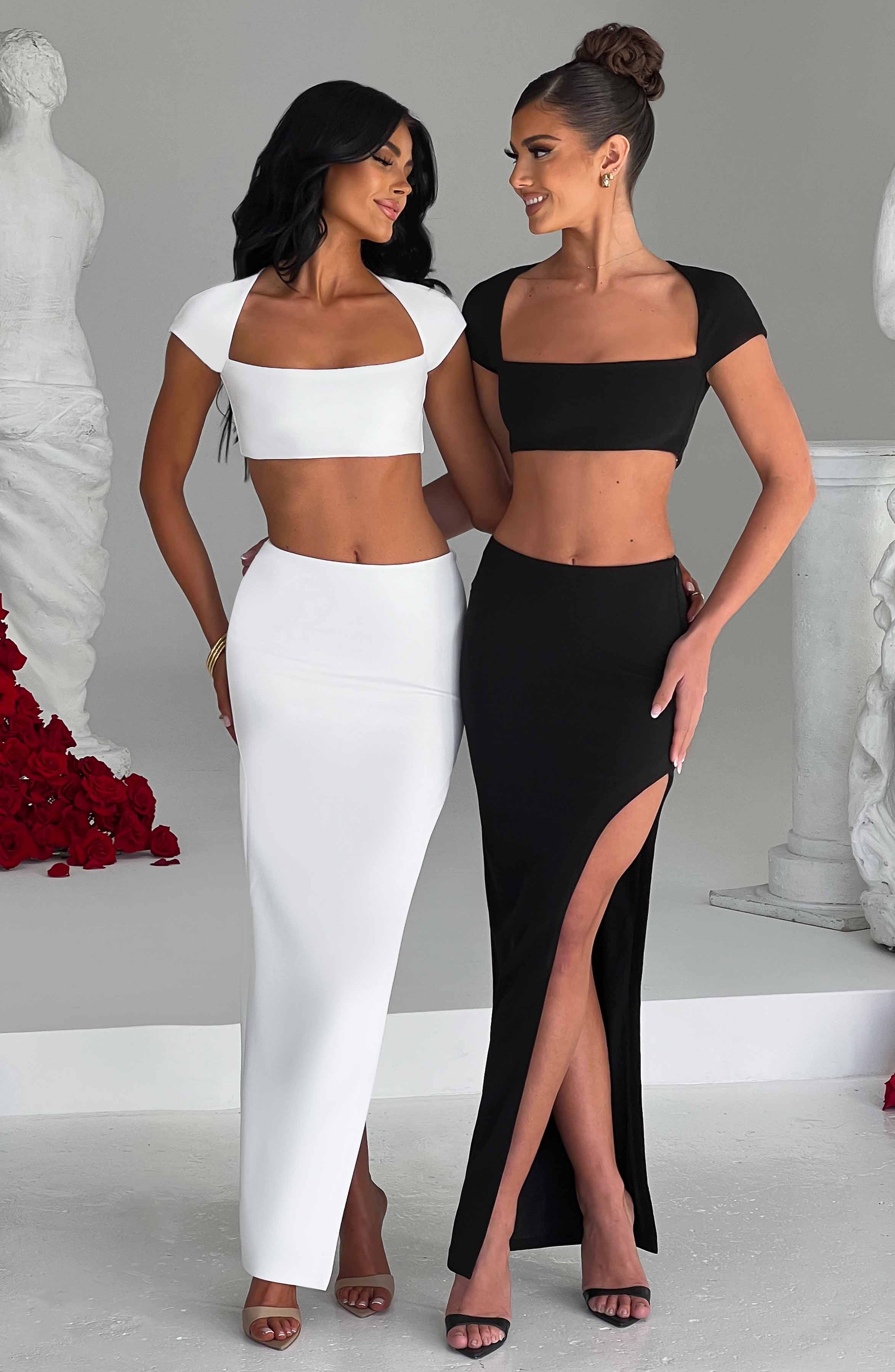 Fioreclo Adornia Top in Black