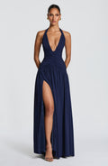 Fioreclo Amara Maxi Dress in Navy