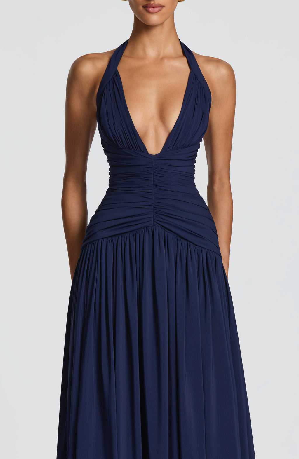 Fioreclo Amara Maxi Dress in Navy