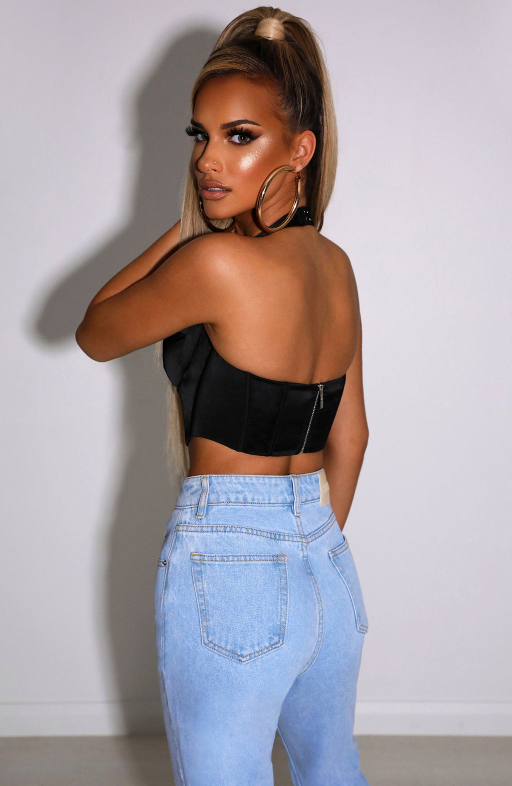 Fioreclo Amariah Corset in Black