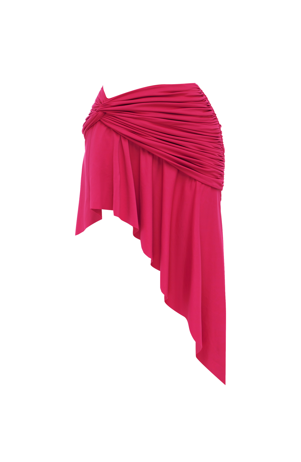 Fioreclo Amaro Mini Skirt in Raspberry