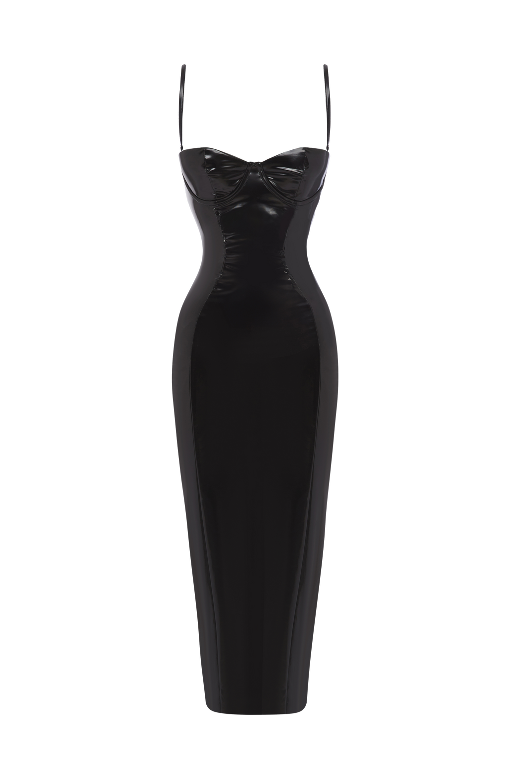 Fioreclo Amelie Midi Dress in Black