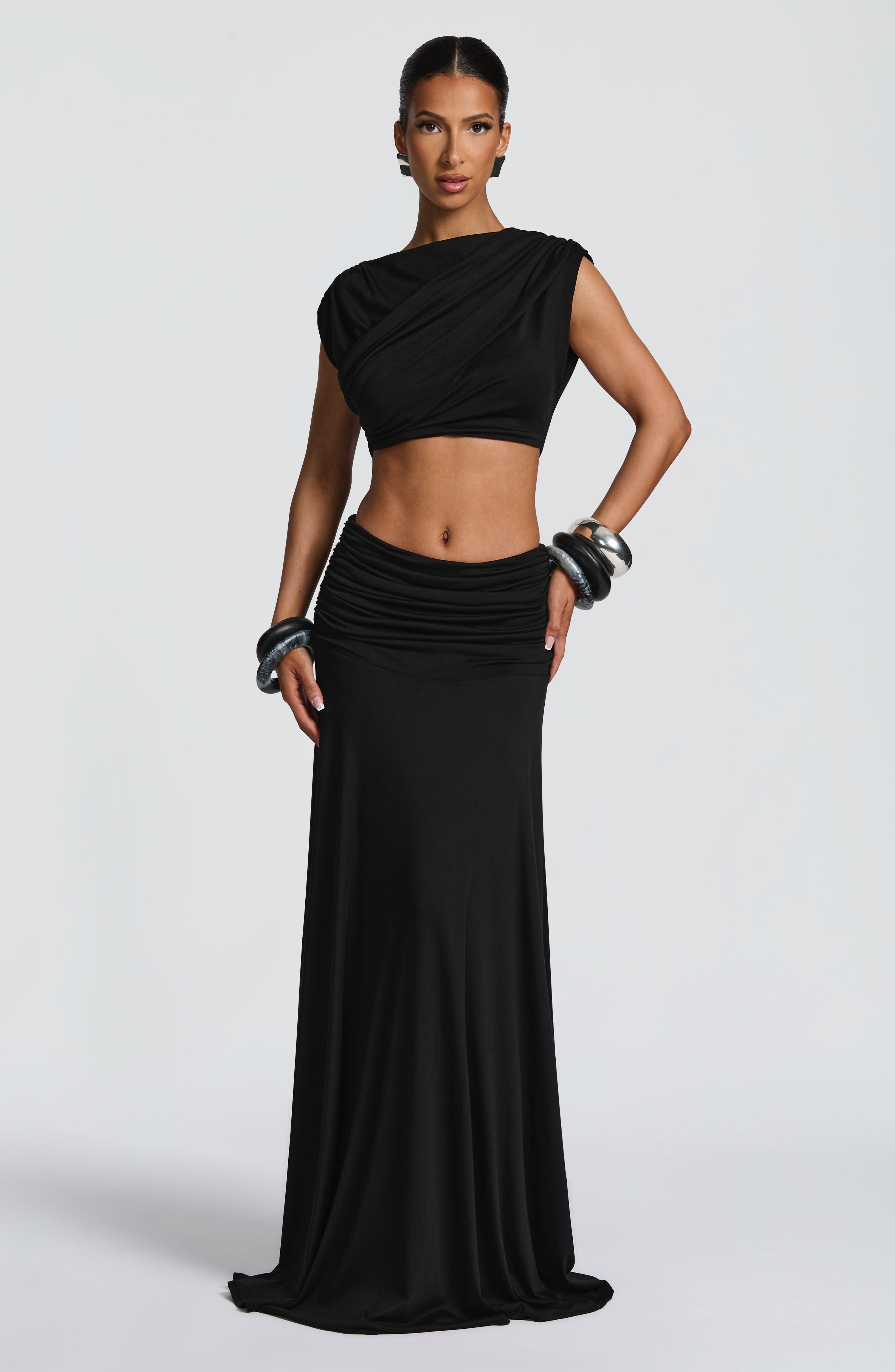 Fioreclo Amora Top in Black