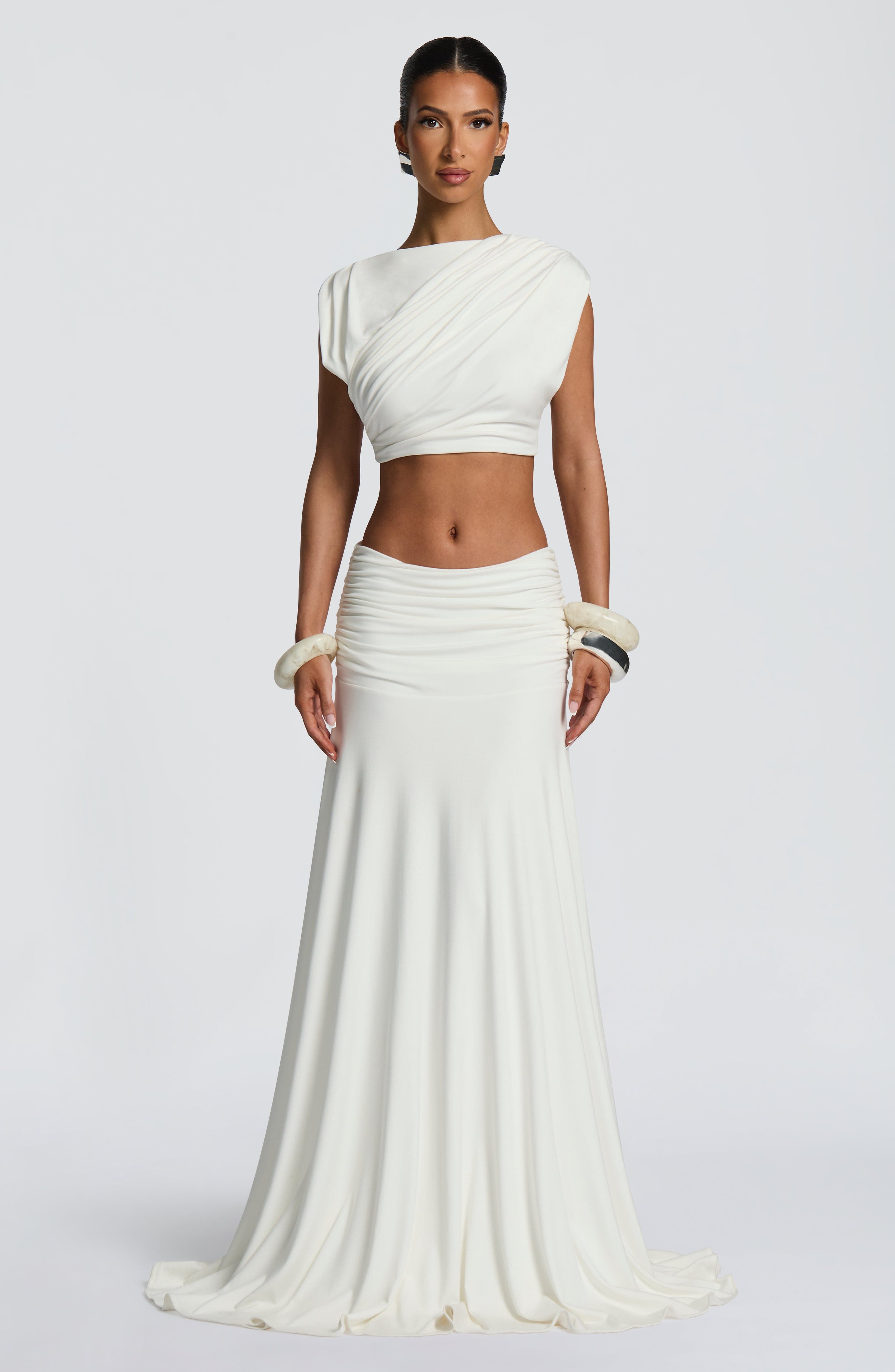 Fioreclo Amora Top in Ivory
