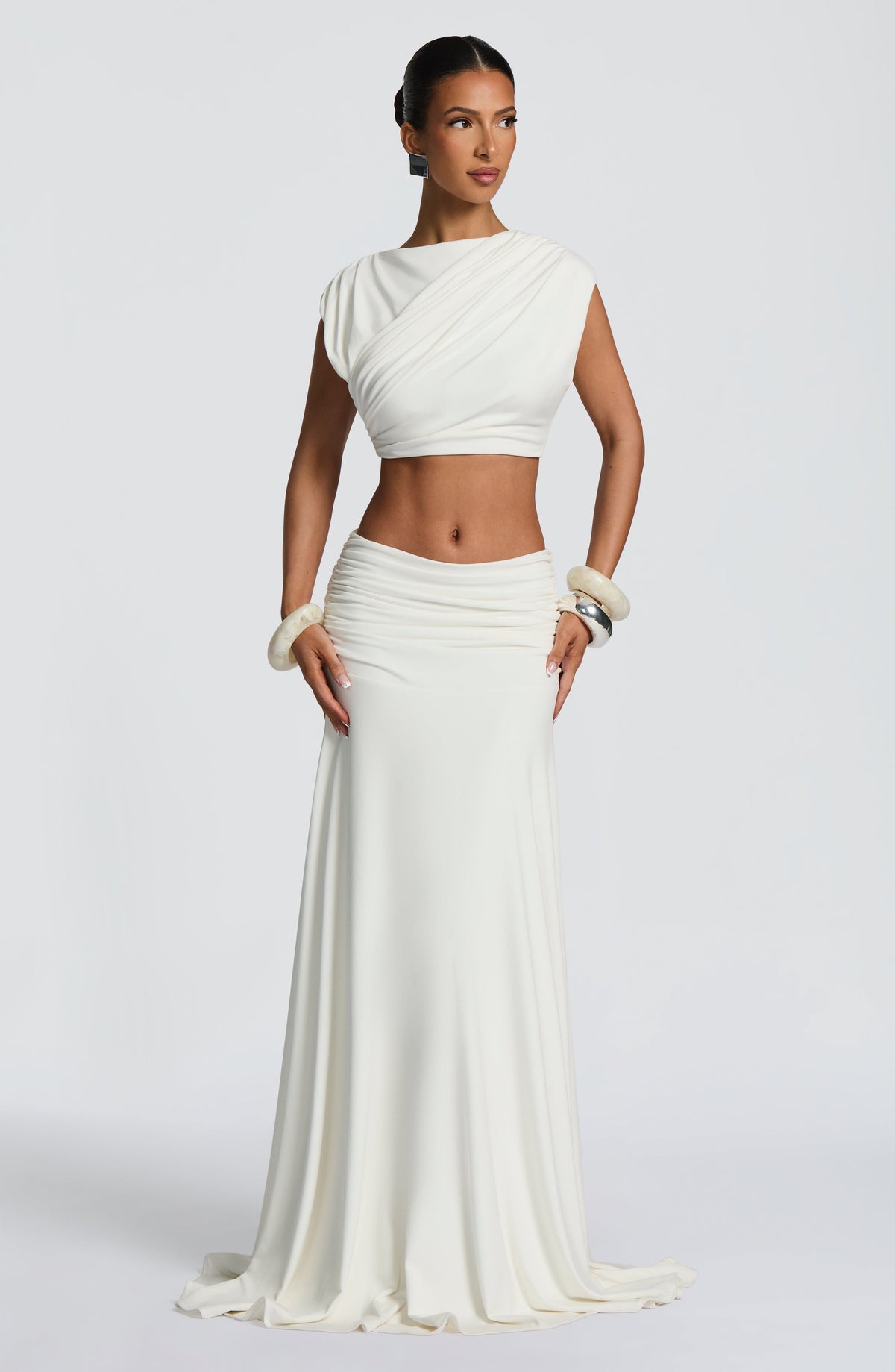 Fioreclo Amora Top in Ivory