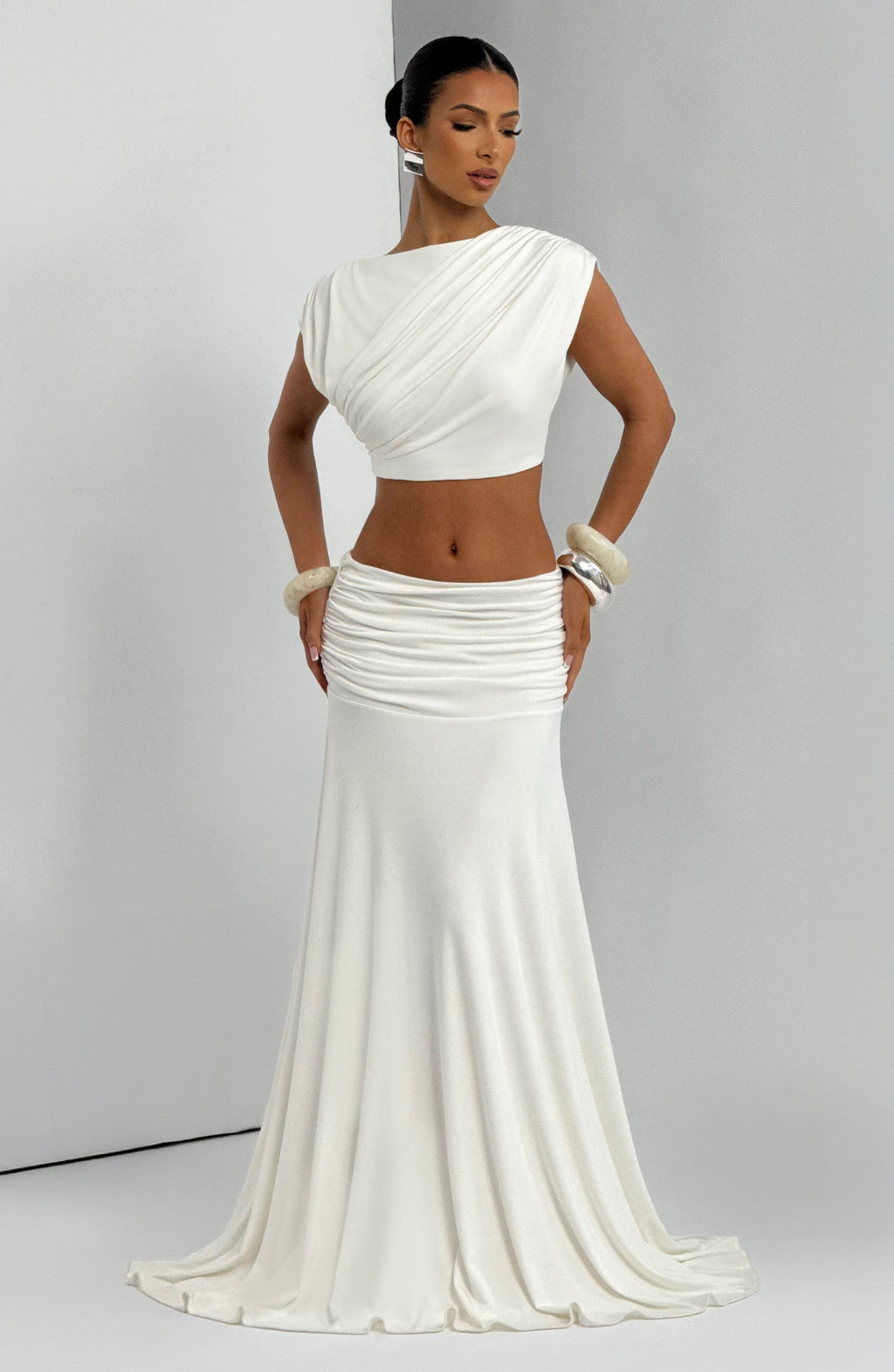 Fioreclo Amora Top in Ivory