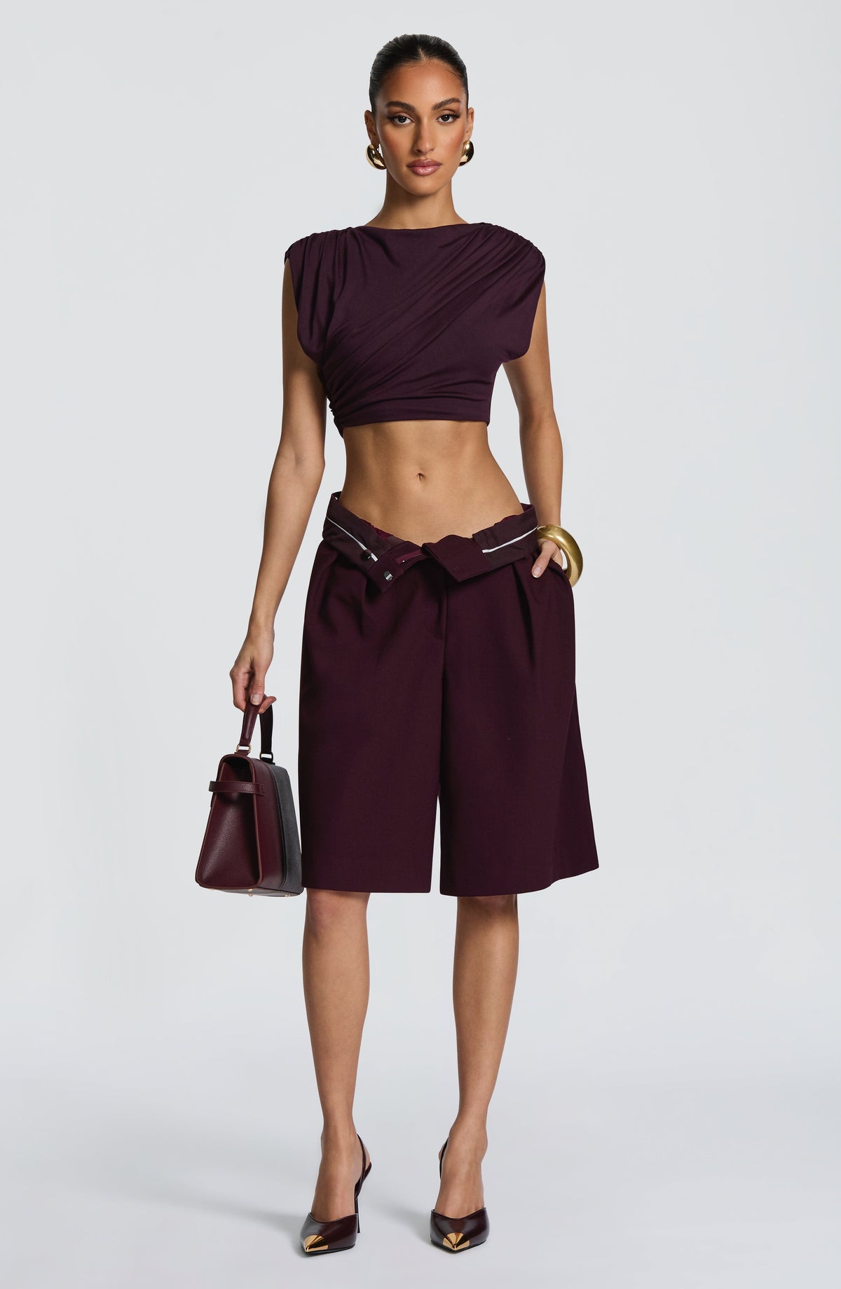 Fioreclo Amora Top in Plum