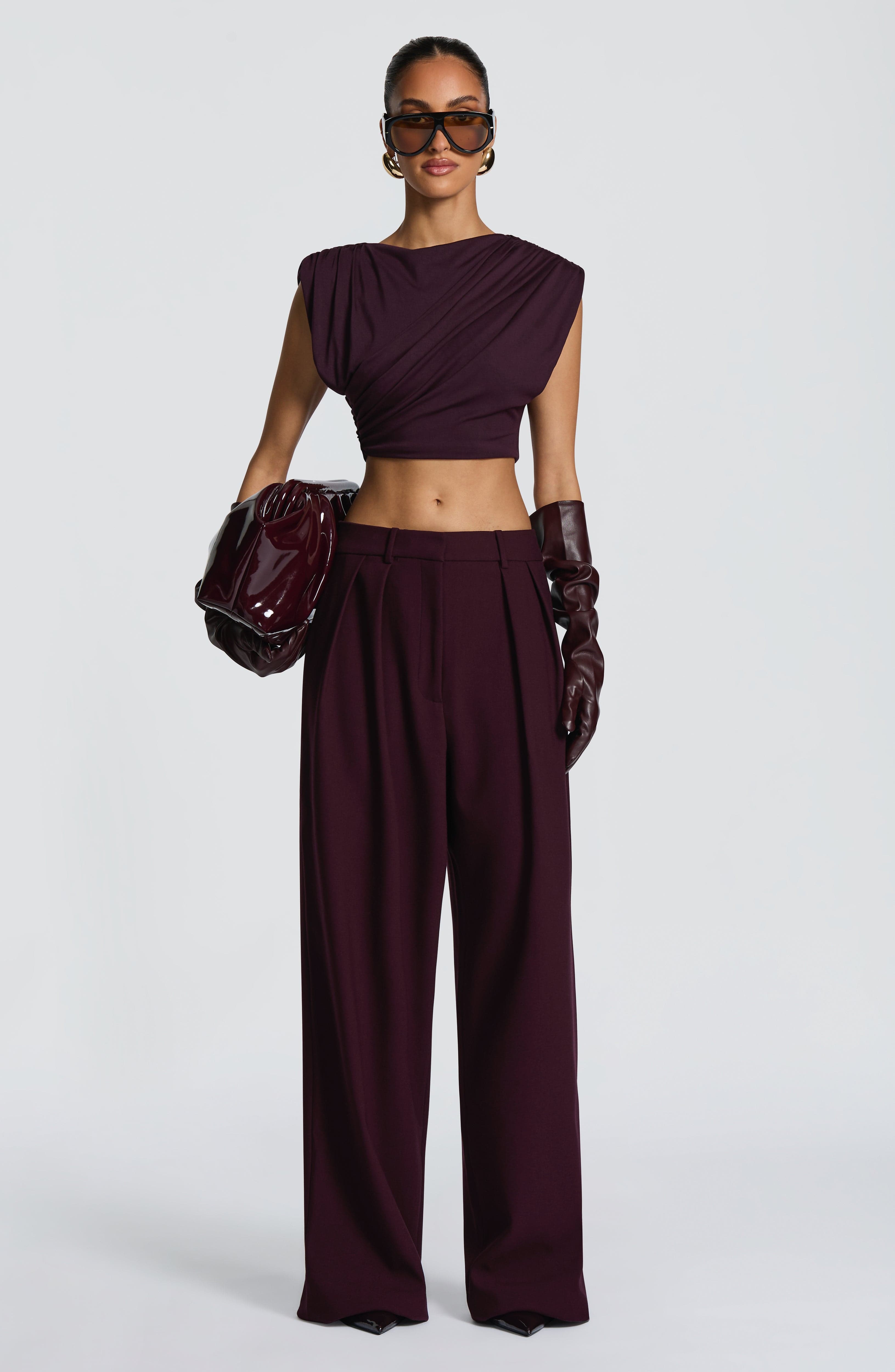 Fioreclo Amora Top in Plum