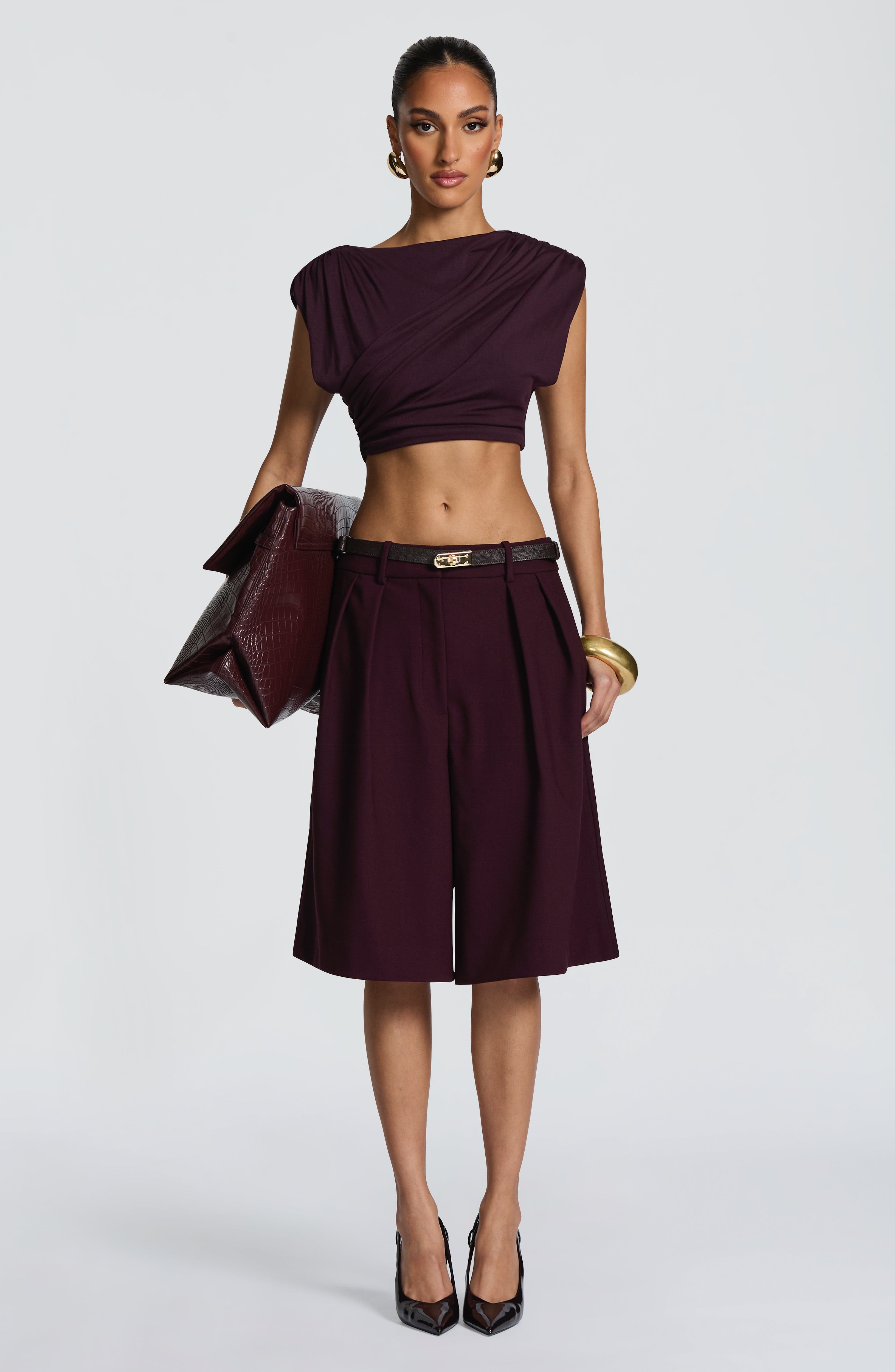 Fioreclo Amora Top in Plum