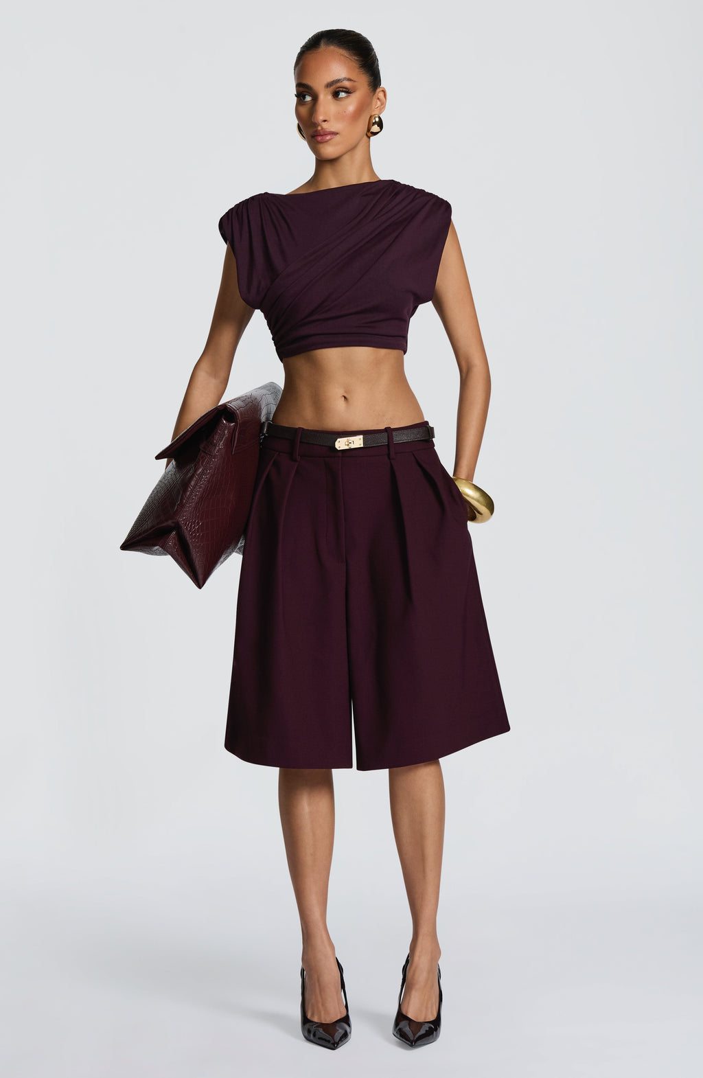 Fioreclo Amora Top in Plum