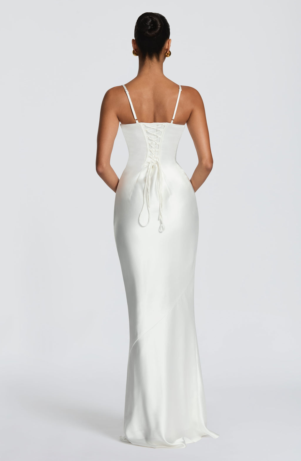 Fioreclo Amorella Maxi Dress in Ivory