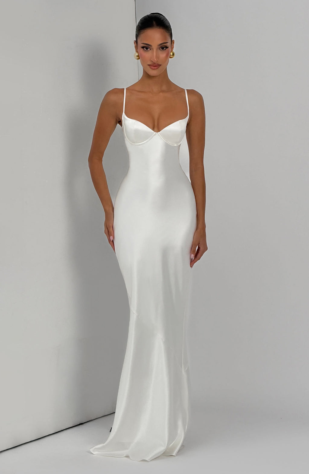 Fioreclo Amorella Maxi Dress in Ivory