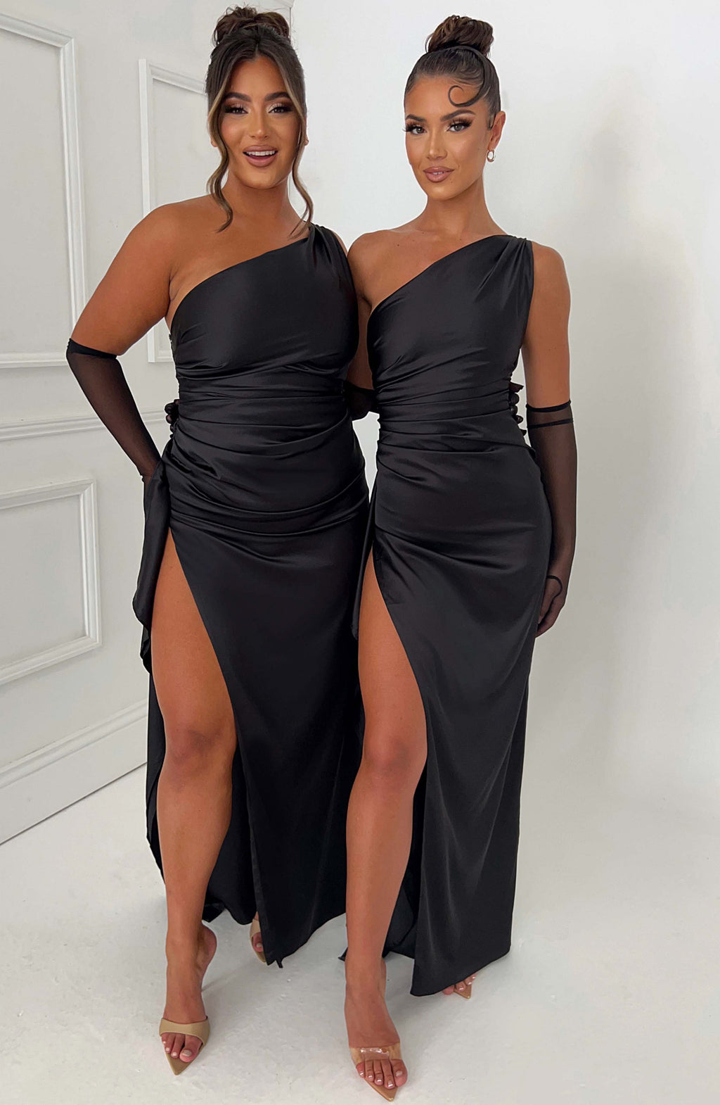 Fioreclo Ariel Maxi Dress in Black