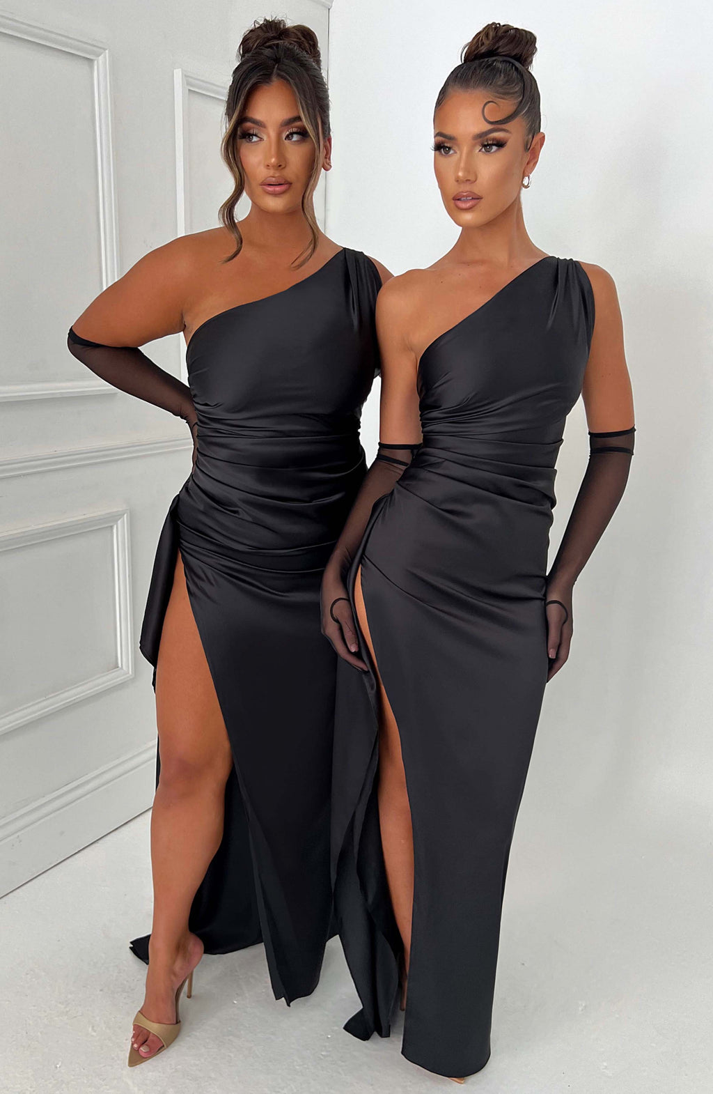 Fioreclo Ariel Maxi Dress in Black