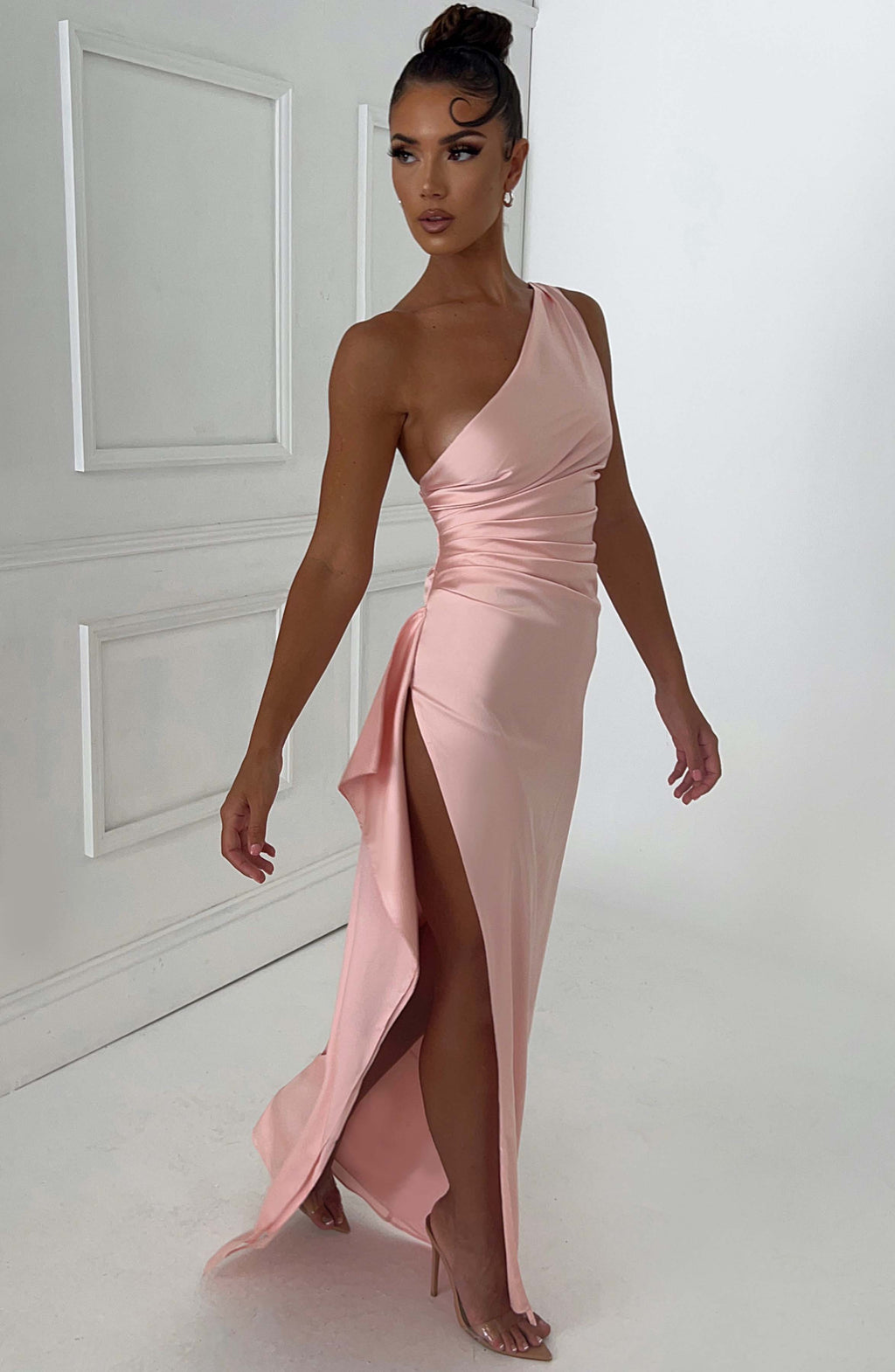 Fioreclo Ariel Maxi Dress in Blush