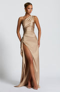 Fioreclo Ariel Maxi Dress in Champagne